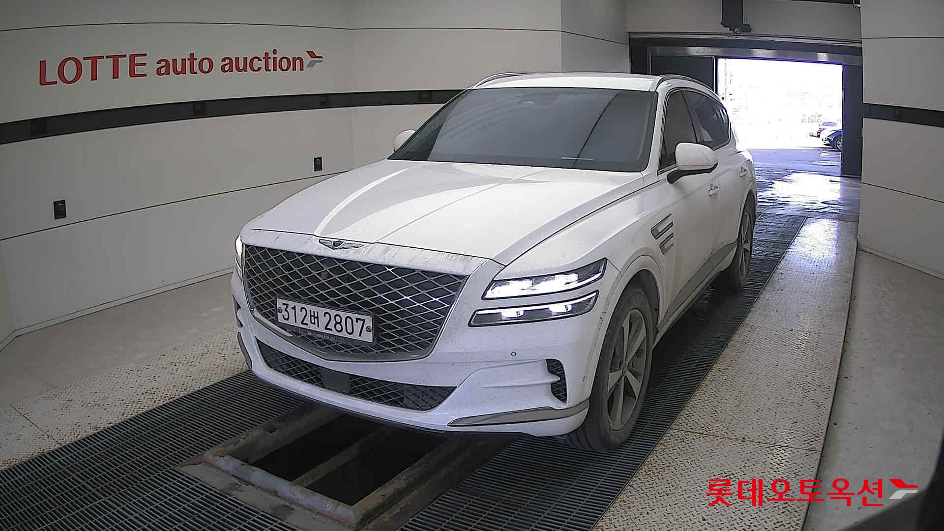 Hyundai GV80 2022 Белый из Кореи