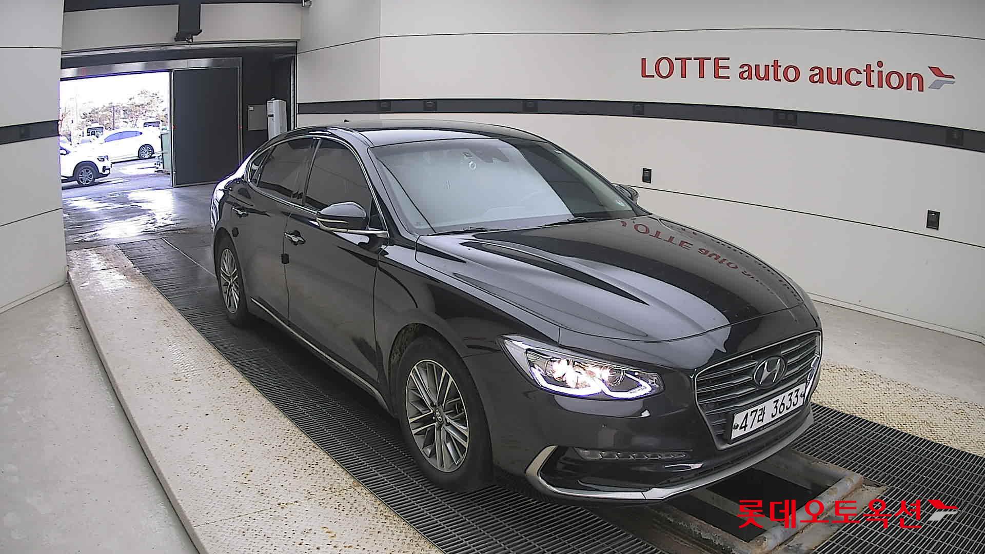 Hyundai Grandeur 2019 Черный из Кореи, фото 2