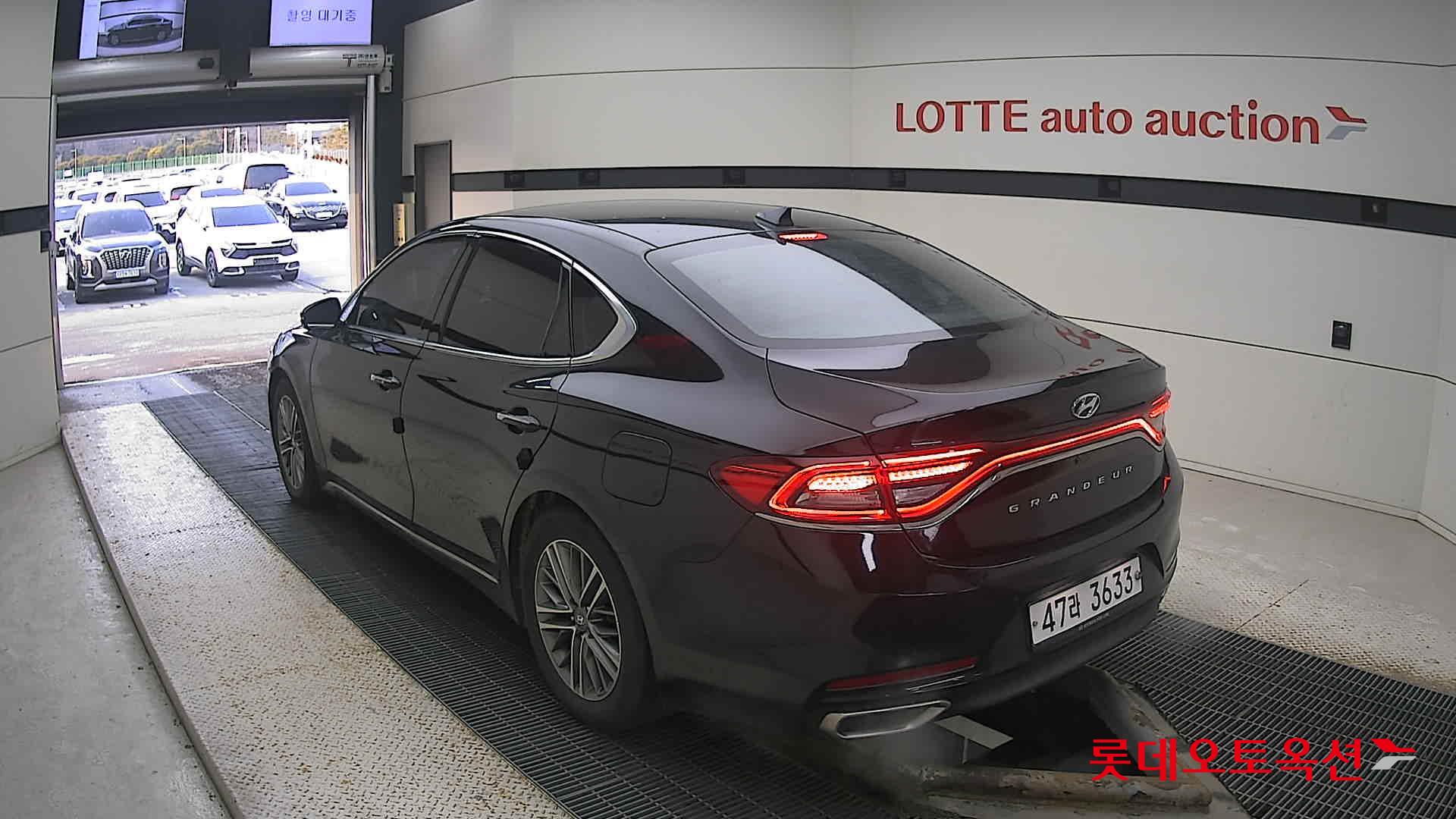 Hyundai Grandeur 2019 Черный из Кореи, фото 6