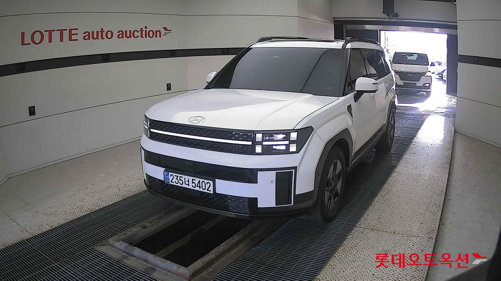 Hyundai Santa Fe Hybrid 2024 Белый из Кореи