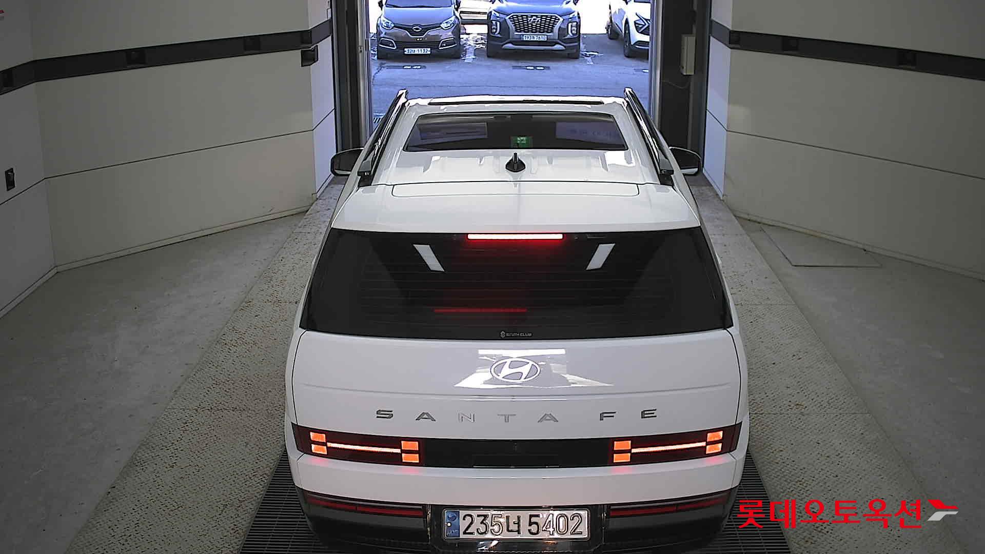 Hyundai Santa Fe Hybrid 2024 Белый из Кореи, фото 5