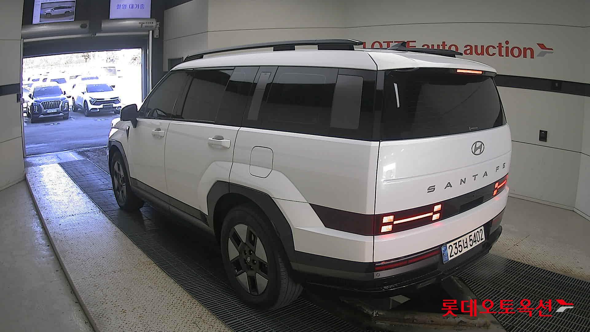 Hyundai Santa Fe Hybrid 2024 Белый из Кореи, фото 6