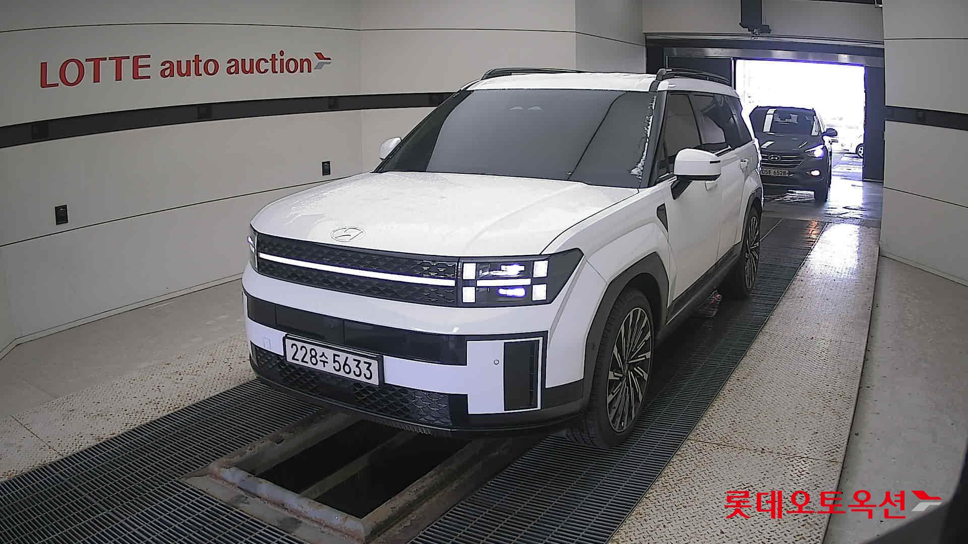 Hyundai Santa Fe 2024 Белый из Кореи