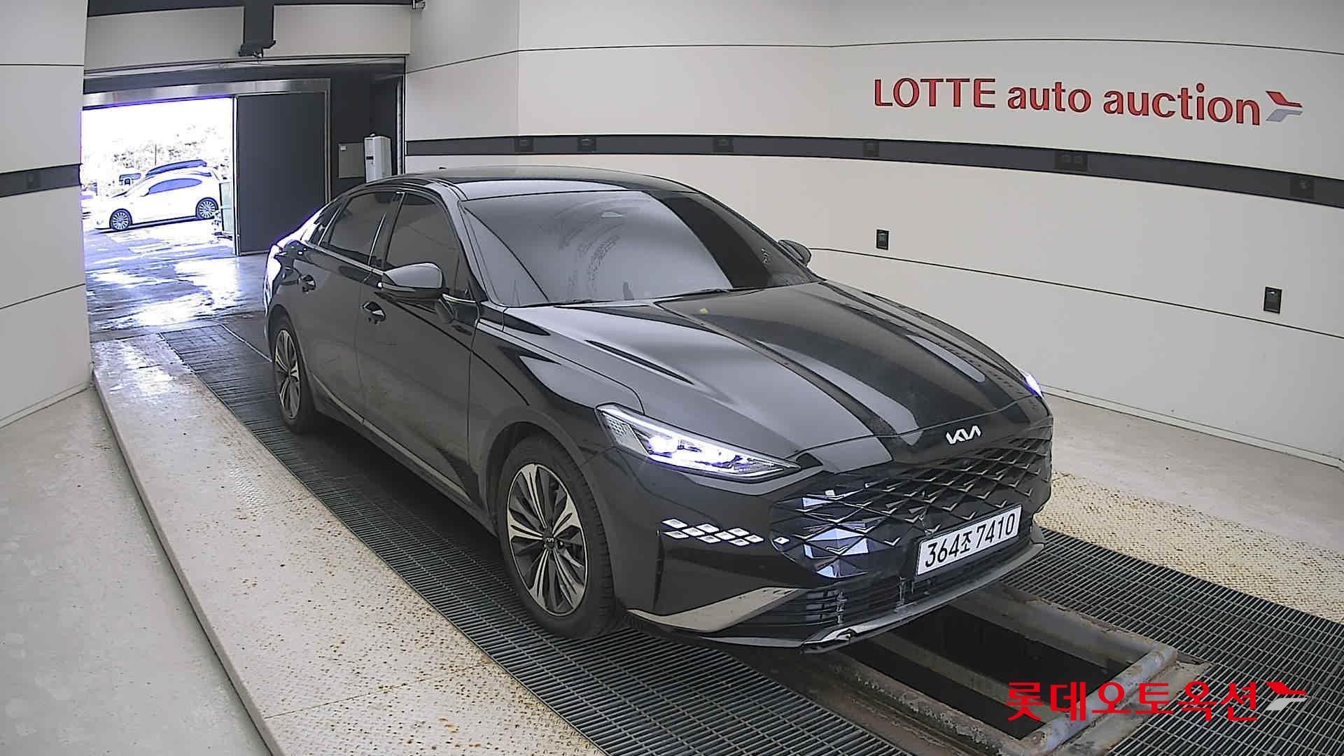 Kia K8 Hybrid 2022 Черный из Кореи, фото 2