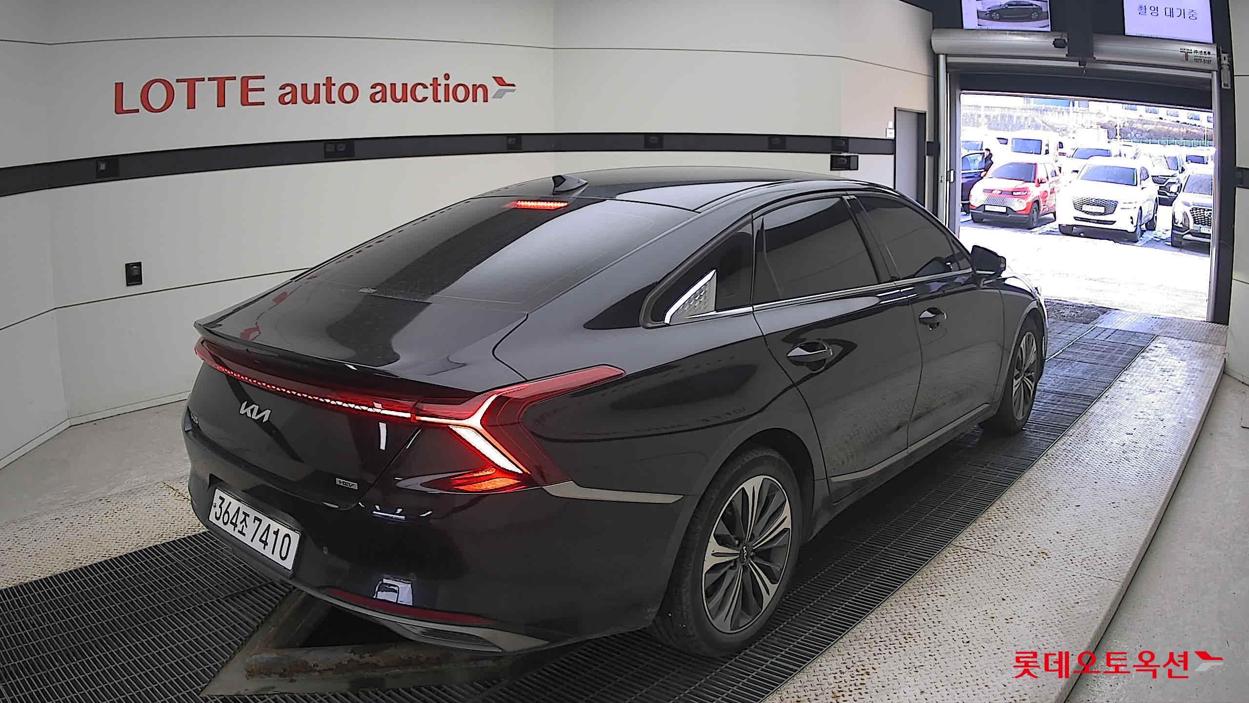 Kia K8 Hybrid 2022 Черный из Кореи, фото 4