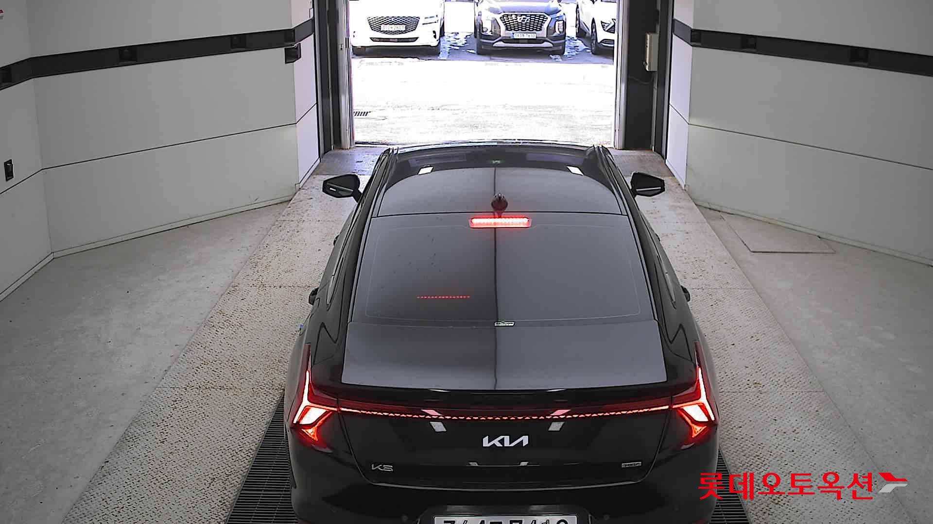 Kia K8 Hybrid 2022 Черный из Кореи, фото 5