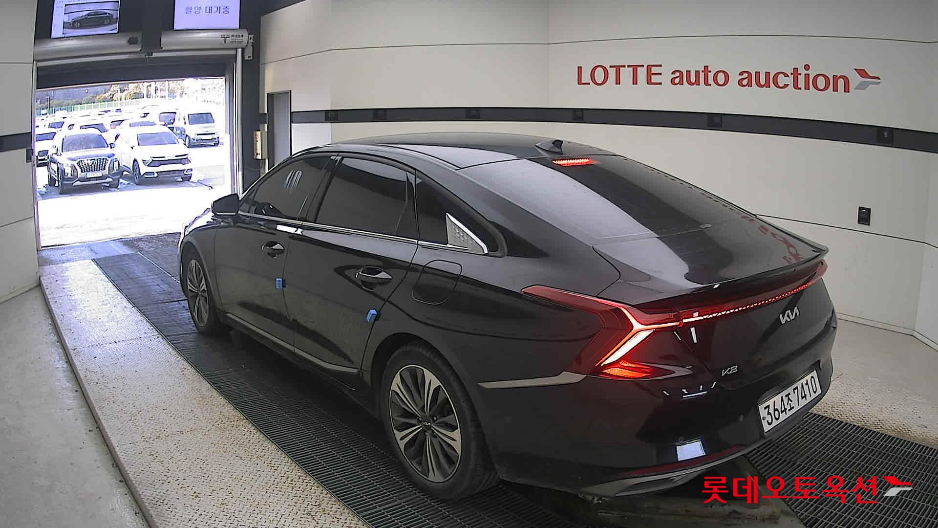 Kia K8 Hybrid 2022 Черный из Кореи, фото 6