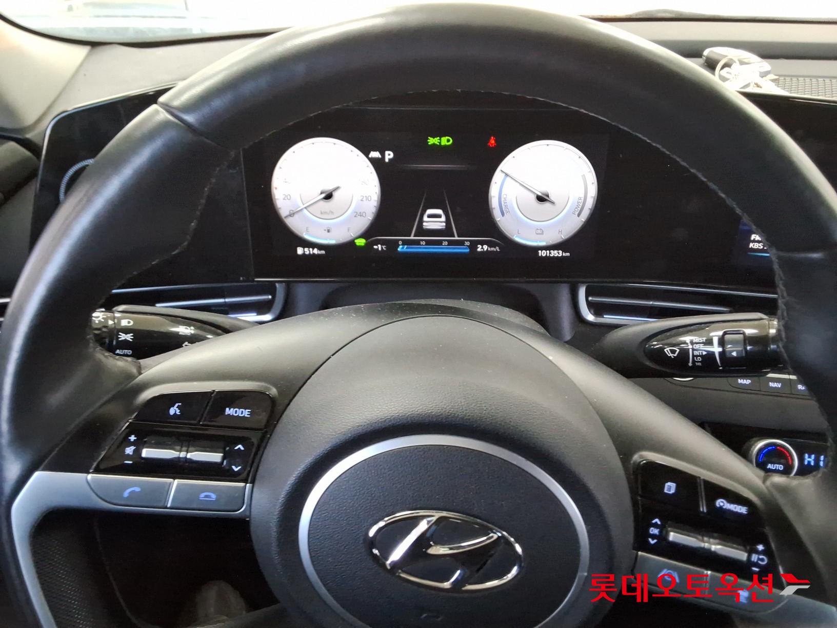 Hyundai Avante Hybrid id 3633567 из Кореи 29