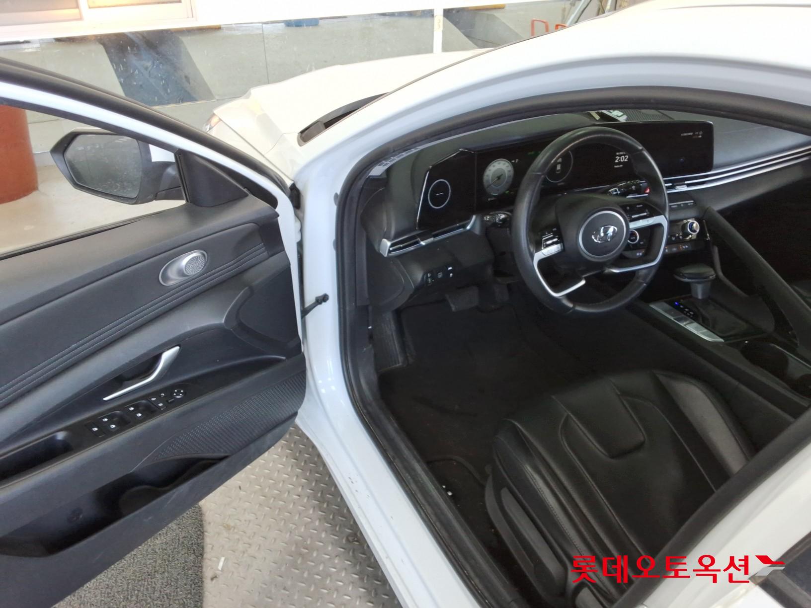 Hyundai Avante Hybrid id 3633549 из Кореи 35