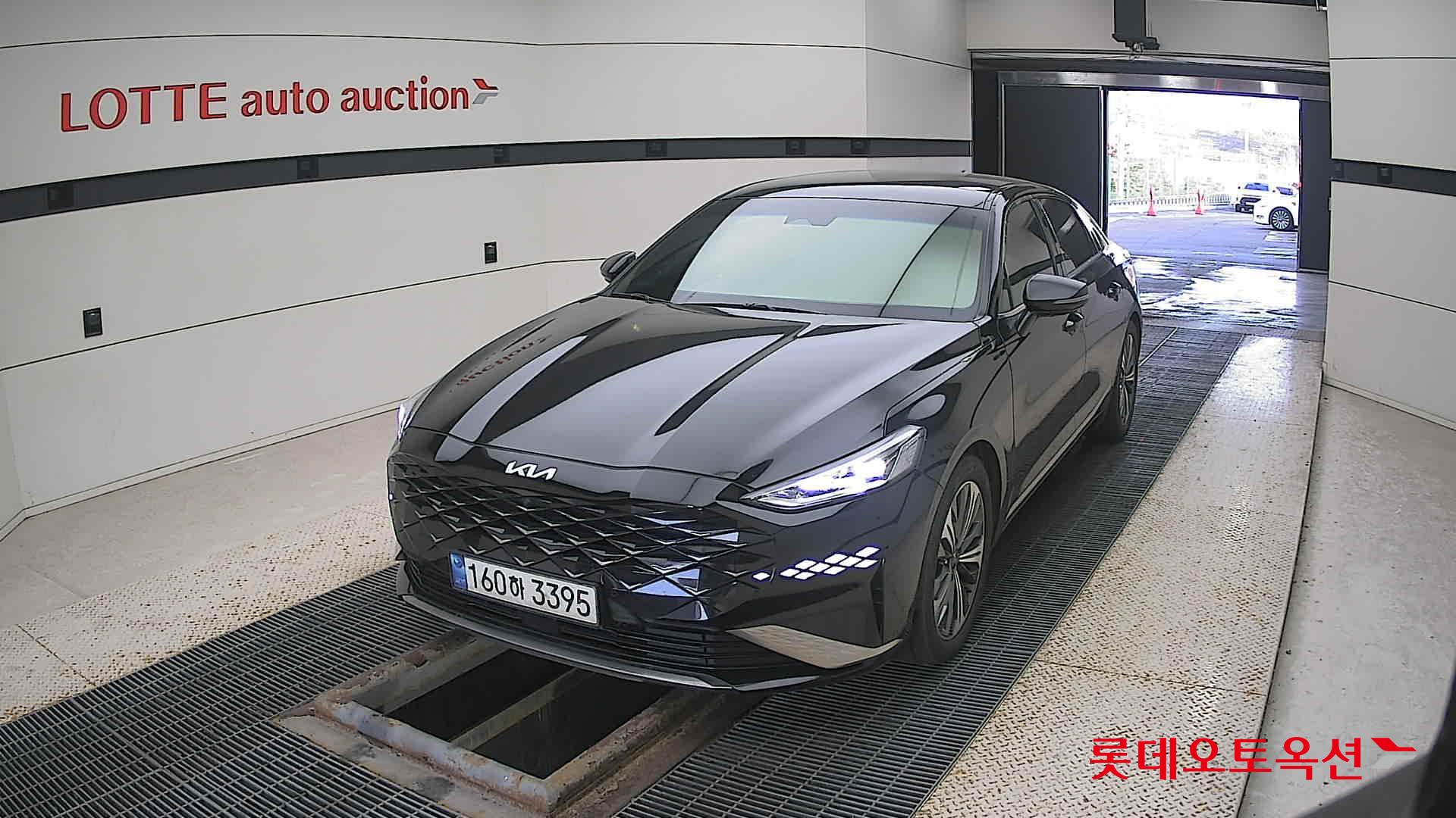 Kia K8 2022 Черный из Кореи