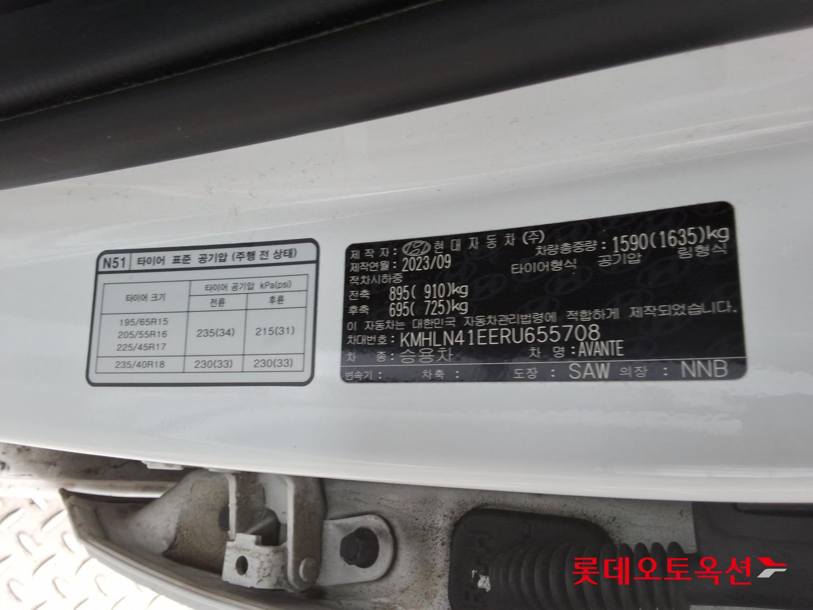 2024 - Hyundai AVANTE