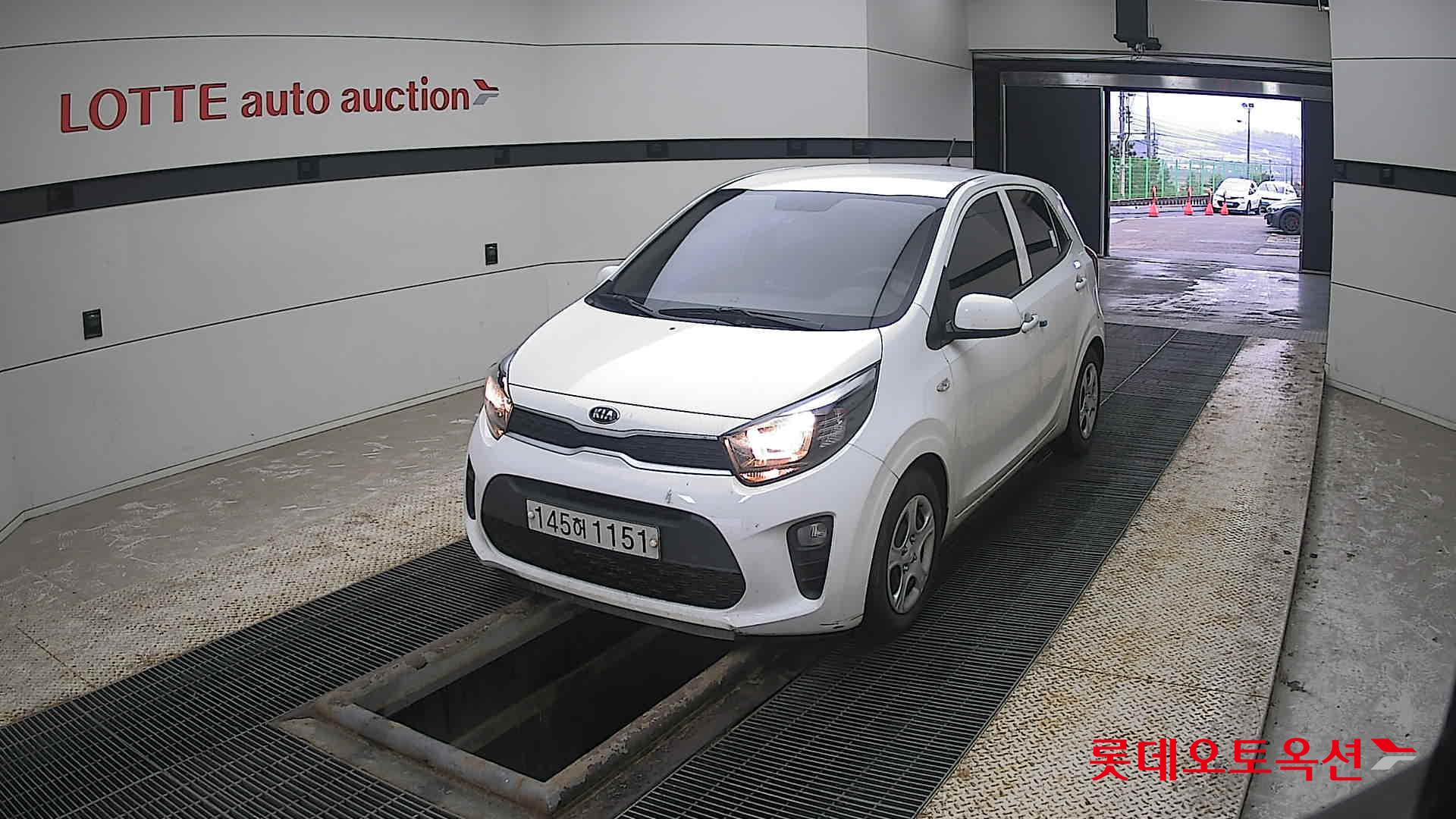 Kia Morning 2020 Clear White из Кореи