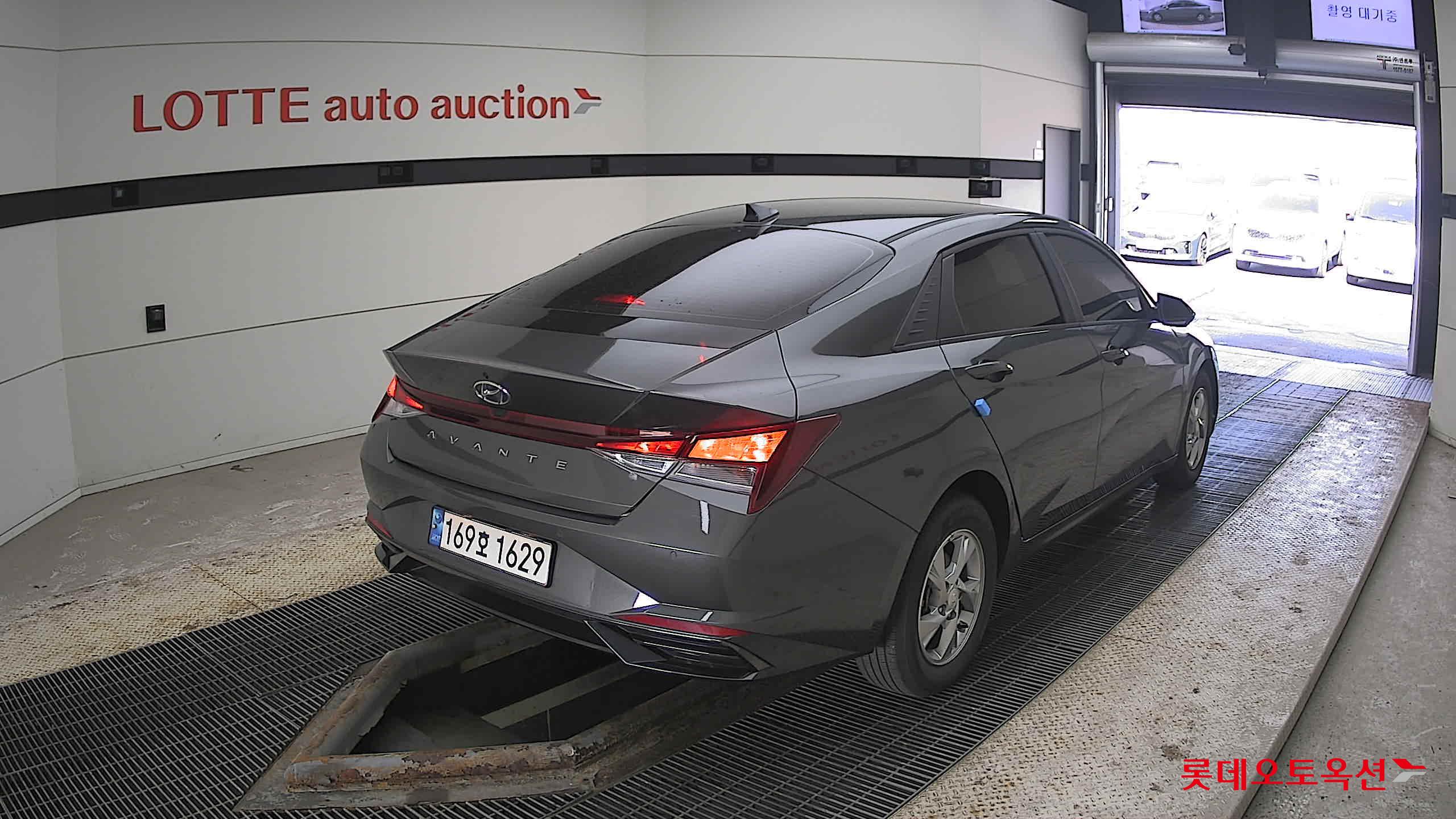 Hyundai Avante 2022 Amazon Grey Metallic из Кореи, фото 4