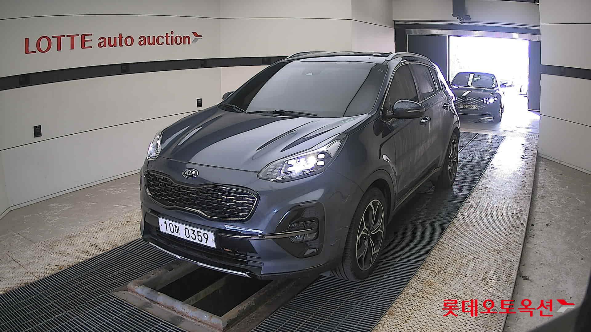 Kia Sportage 2019 Mercury Blue из Кореи