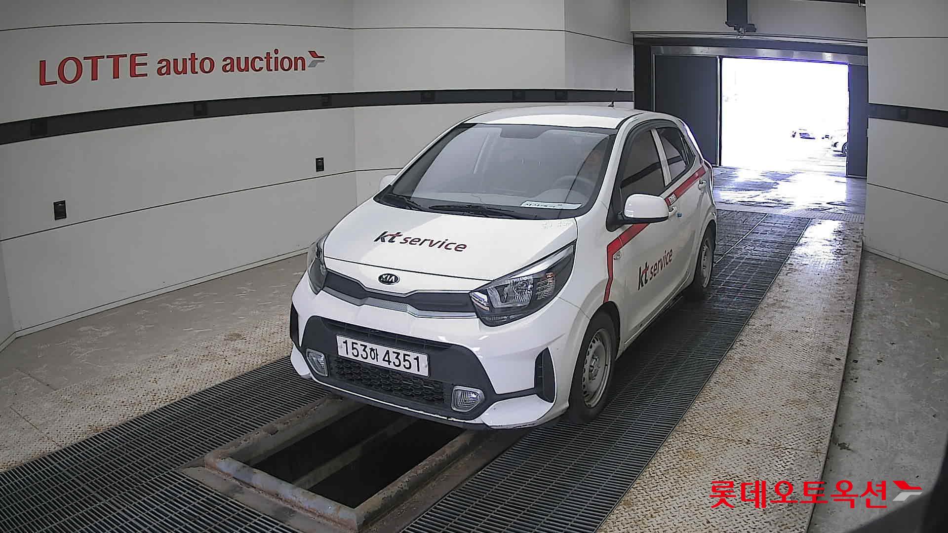 Kia Morning 2021 Clear White из Кореи