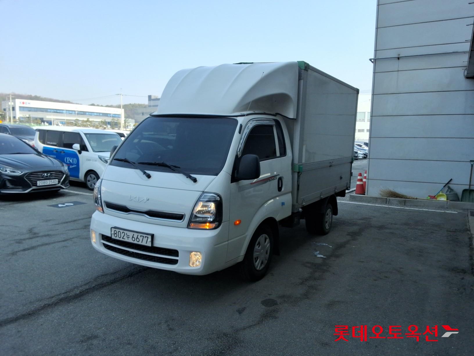 Kia Bongo III 1 ton 2022 Белый из Кореи