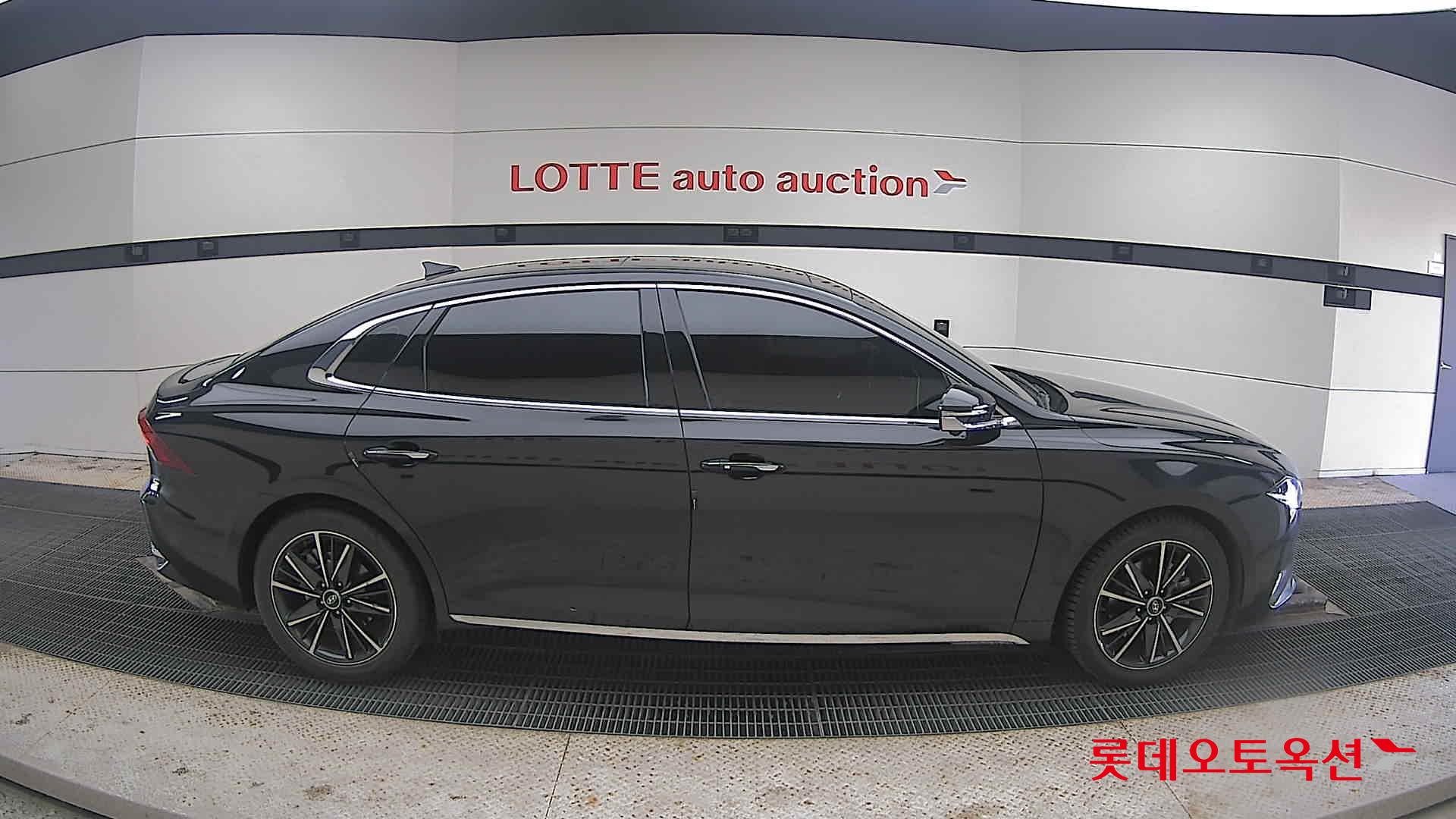 Hyundai Grandeur 2021 Черный из Кореи, фото 3