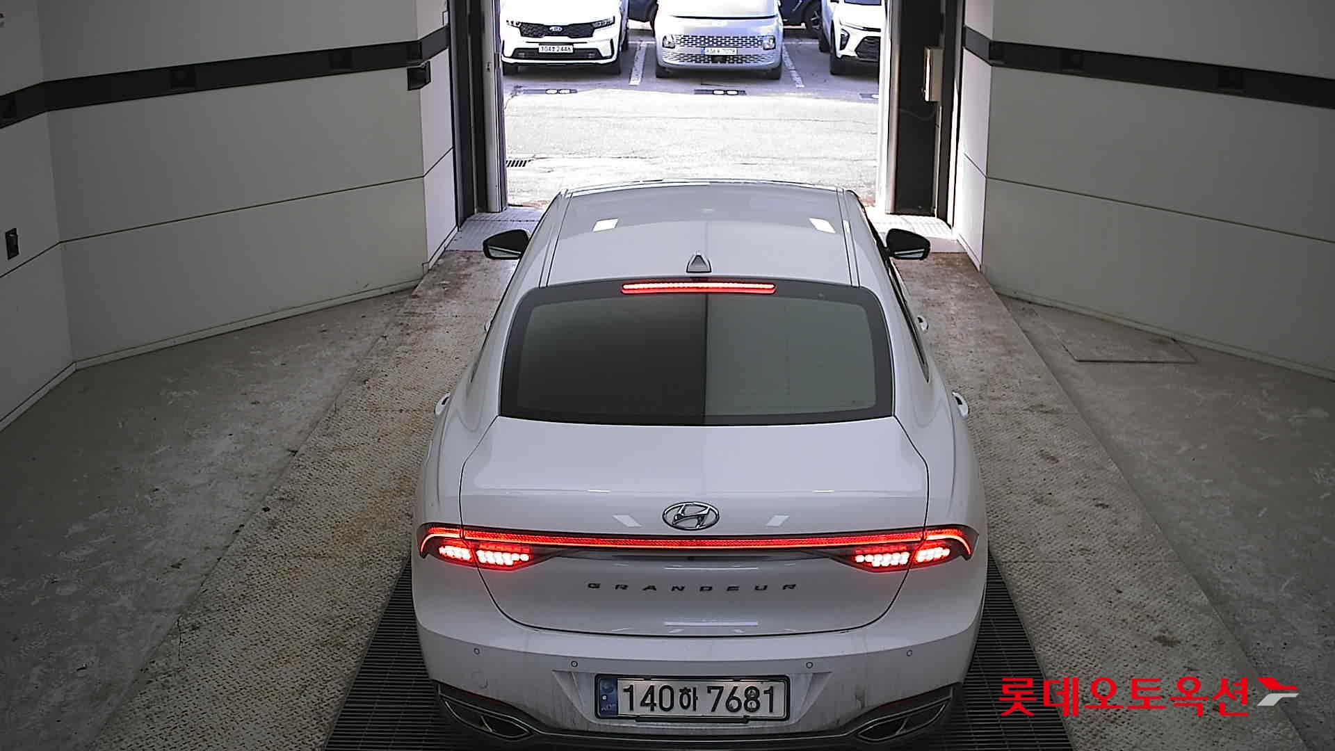 Hyundai Grandeur Hybrid 2021 Белый из Кореи, фото 5