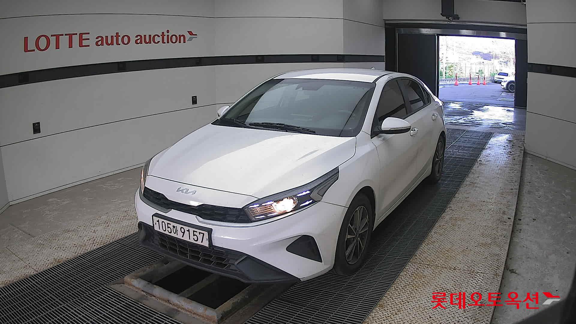 Kia K3 2022 Белый из Кореи