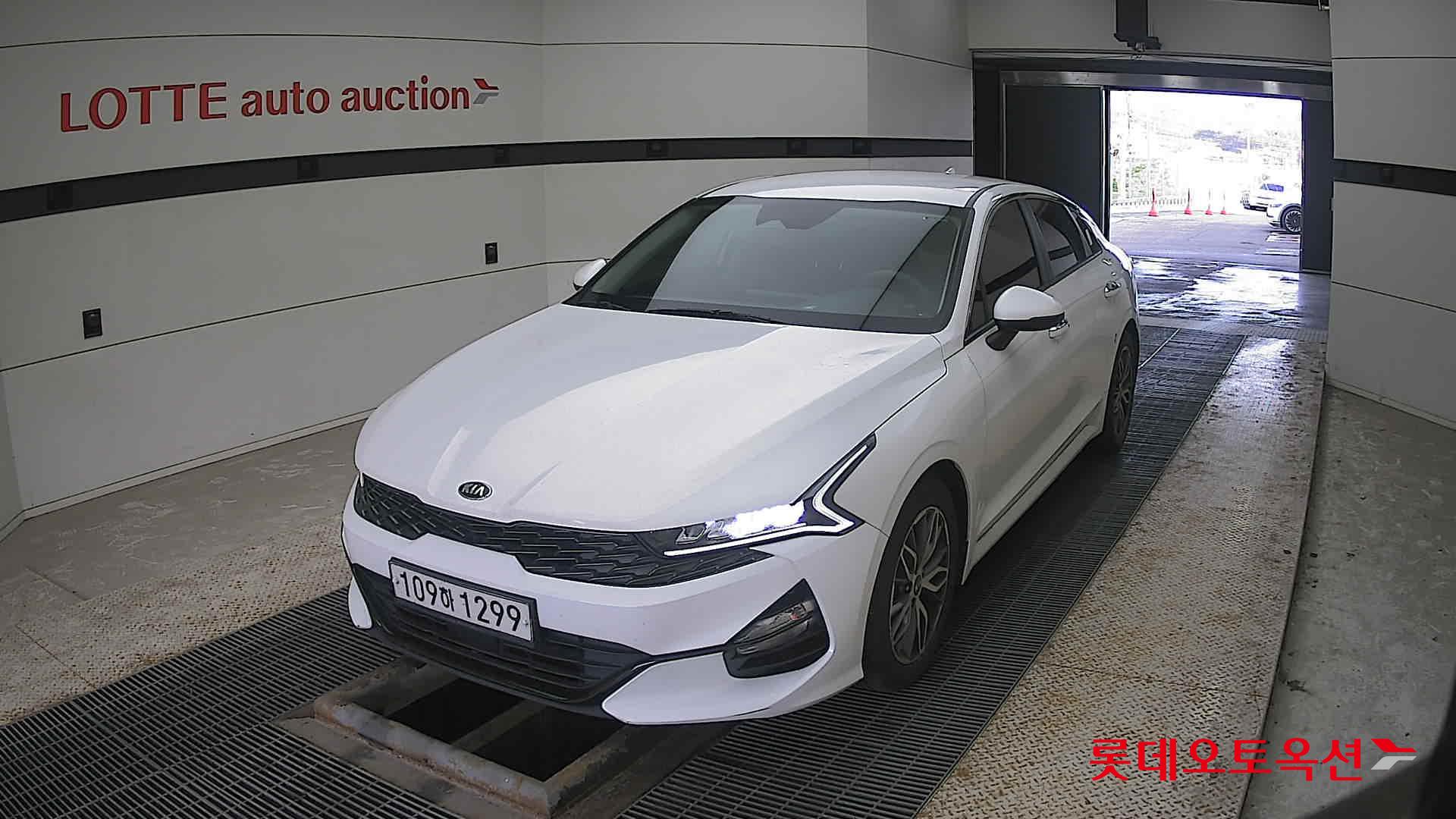 Kia K5 2021 Белый из Кореи