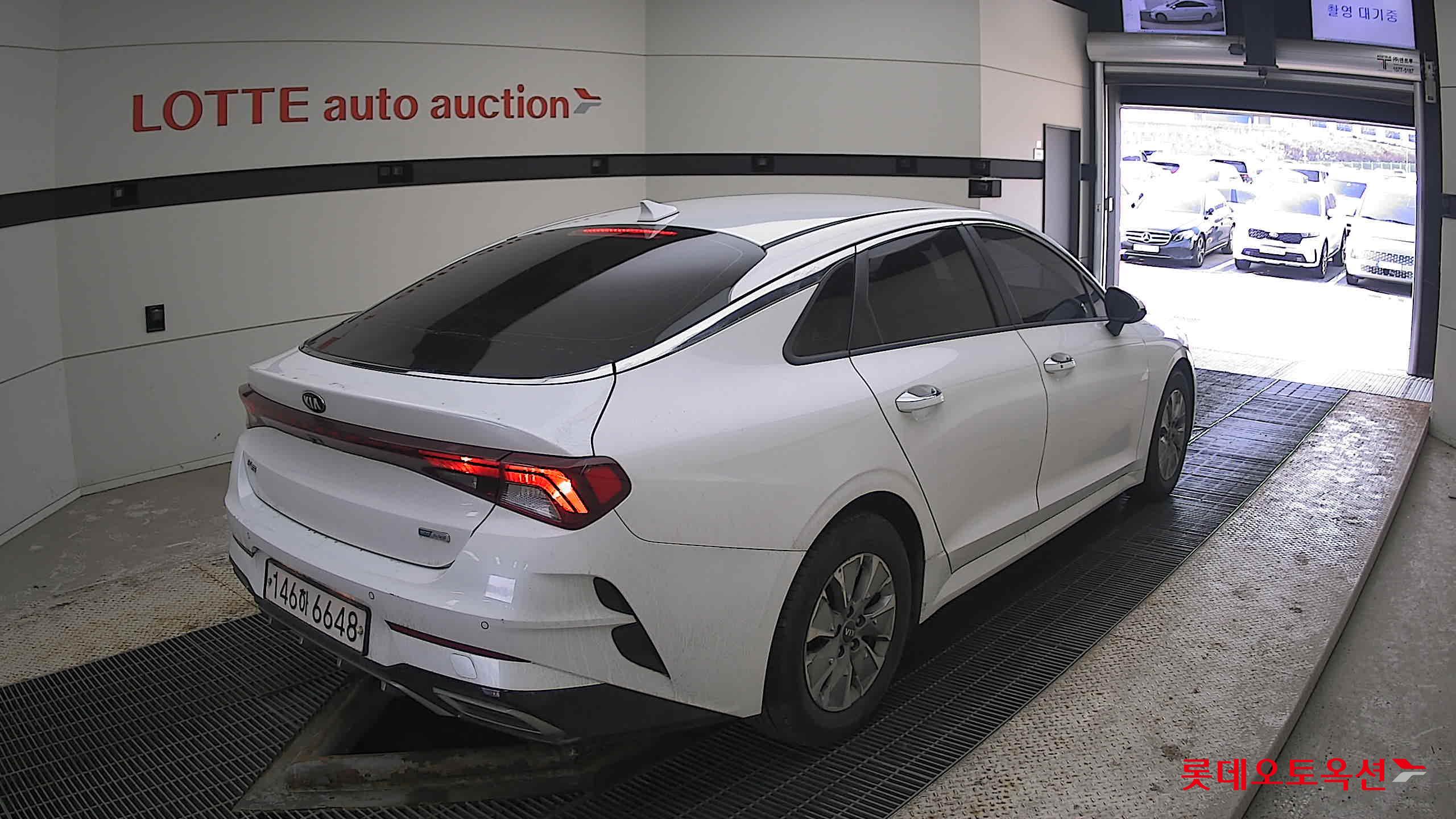 Kia K5 Hybrid 2021 Белый из Кореи, фото 4