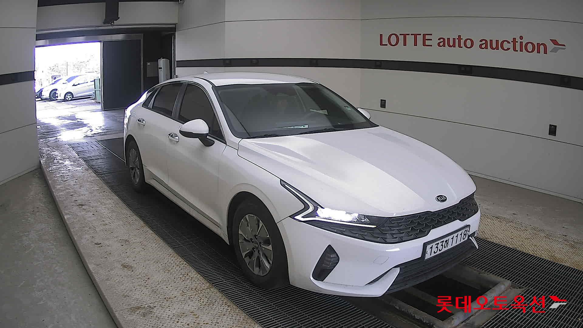 Kia K5 Hybrid 2021 Белый из Кореи, фото 2