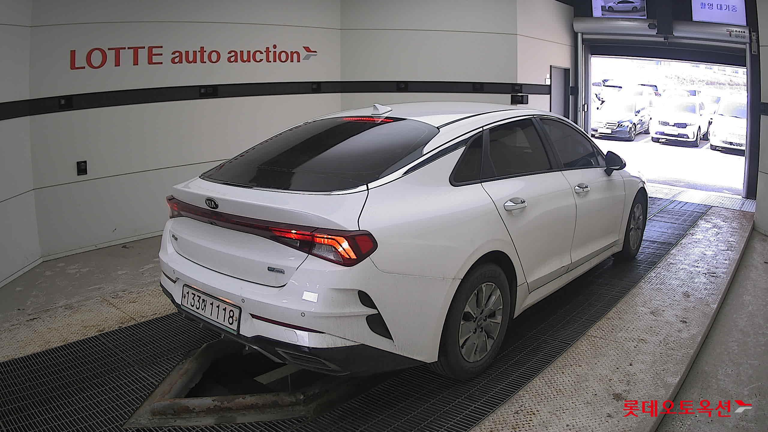 Kia K5 Hybrid 2021 Белый из Кореи, фото 4