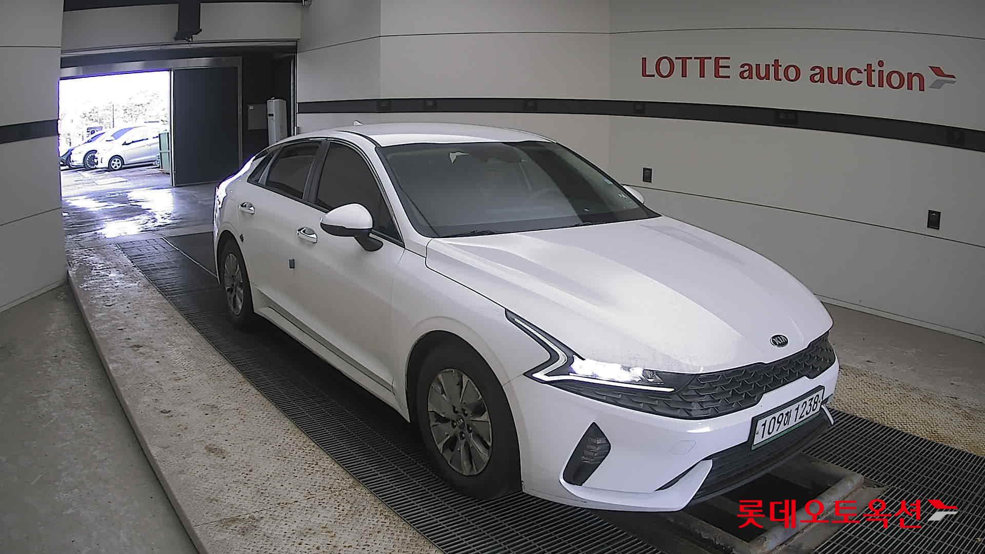 Kia K5 Hybrid 2021 Белый из Кореи, фото 2