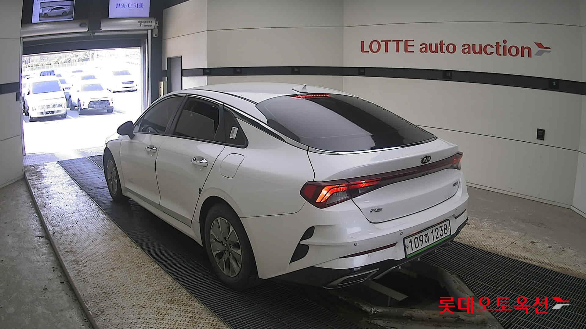 Kia K5 Hybrid 2021 Белый из Кореи, фото 6