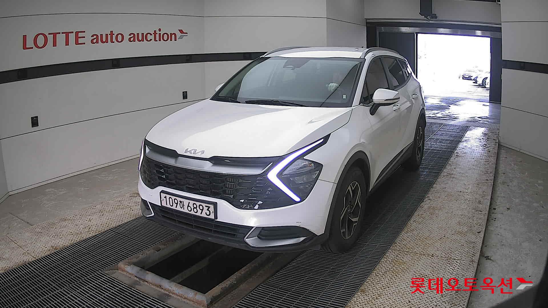 Kia Sportage 2022 Белый из Кореи