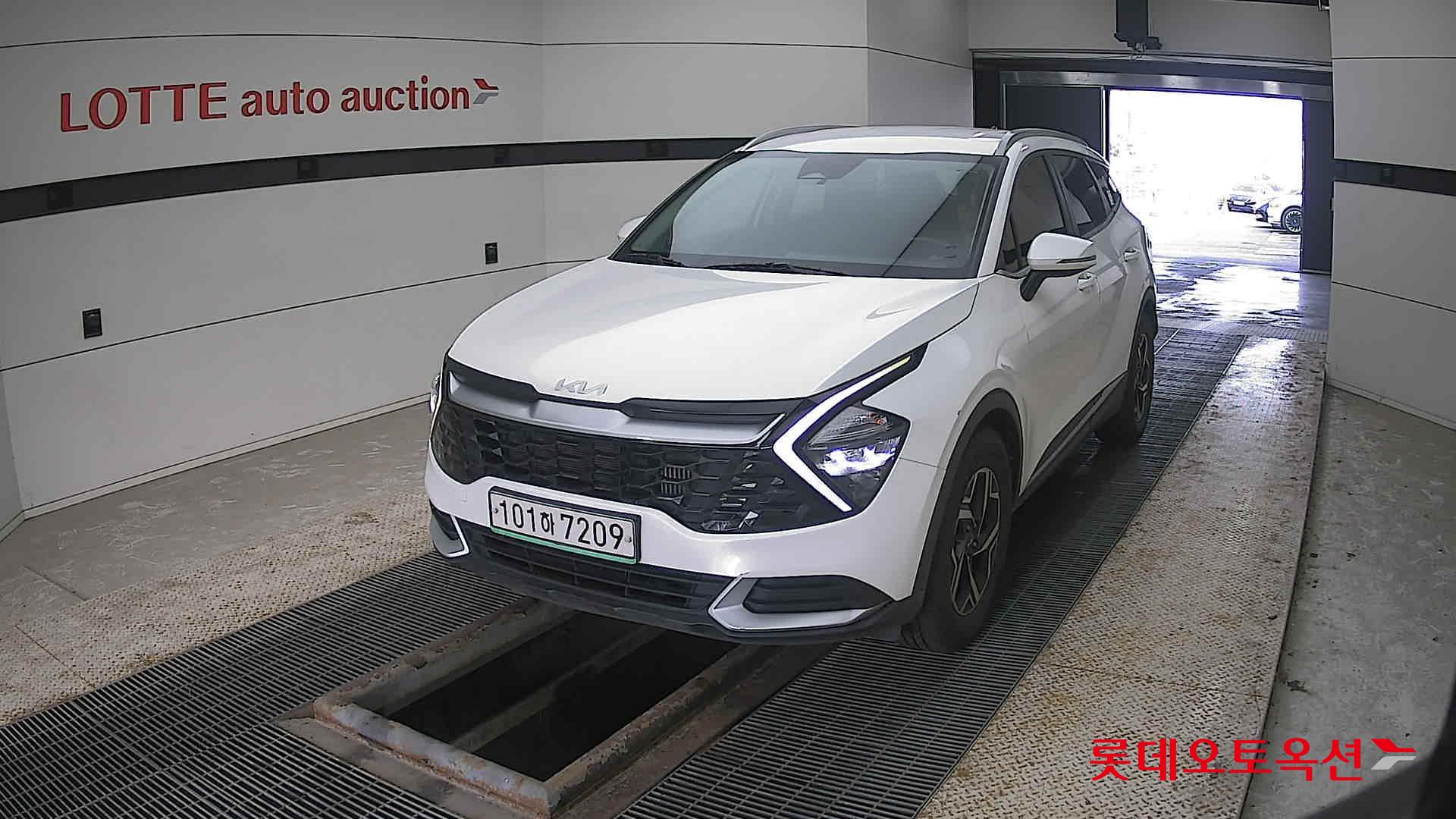 Kia Sportage 2022 Белый из Кореи