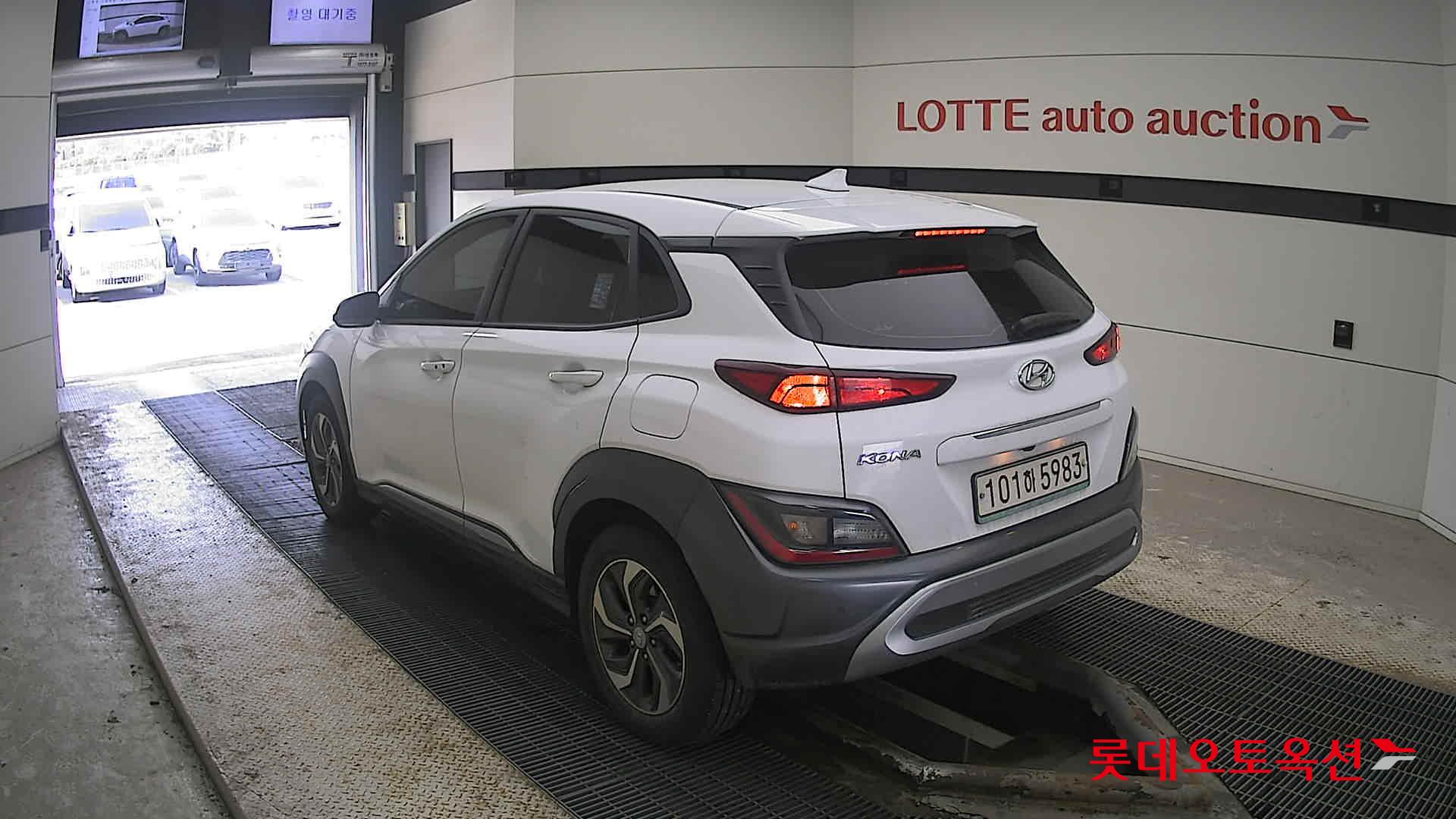 Hyundai Kona Hybrid 2021 Белый из Кореи, фото 6
