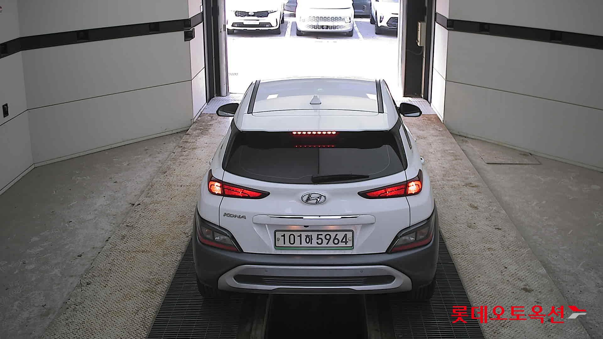 Hyundai Kona Hybrid 2021 Белый из Кореи, фото 5