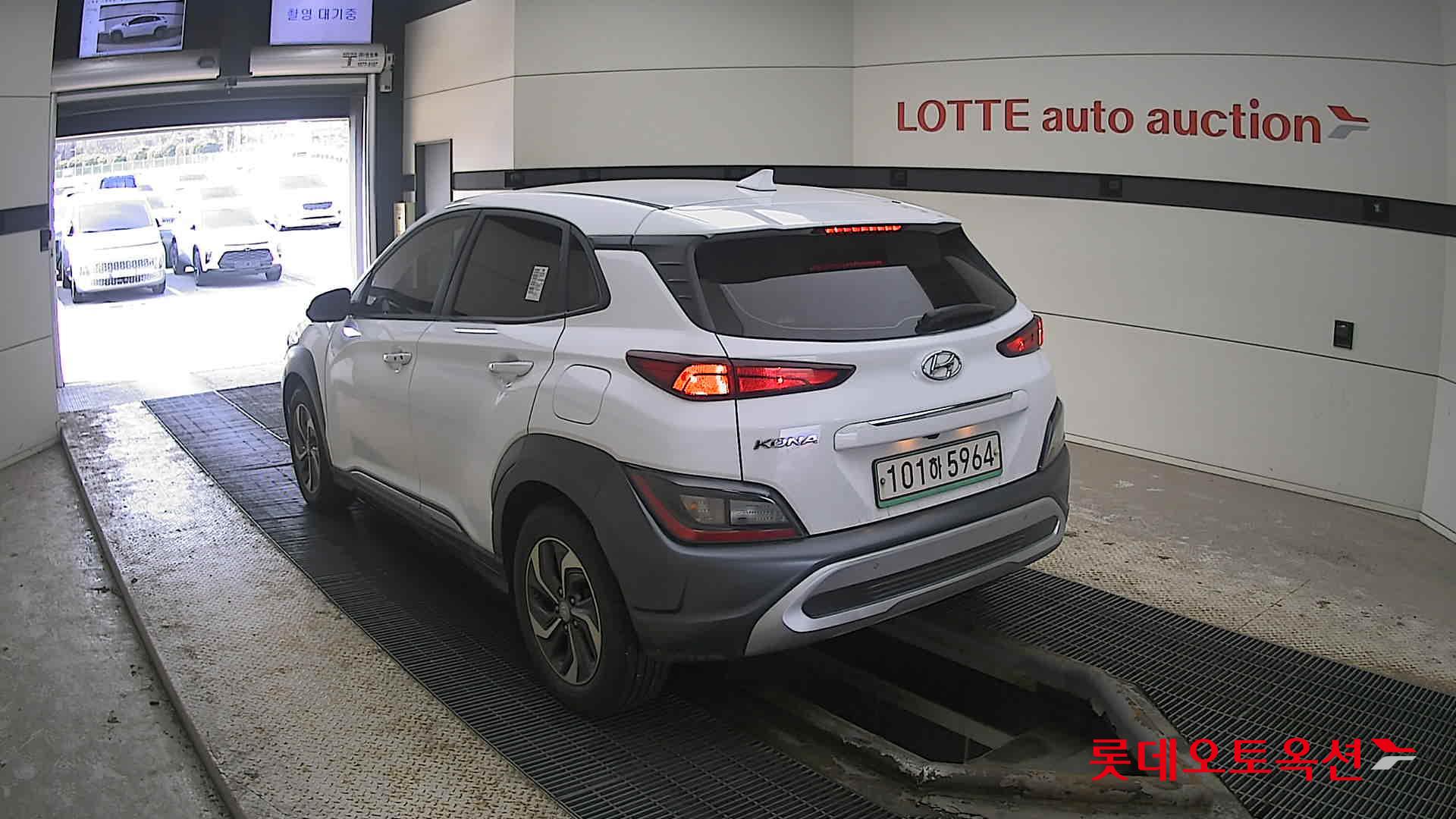 Hyundai Kona Hybrid 2021 Белый из Кореи, фото 6
