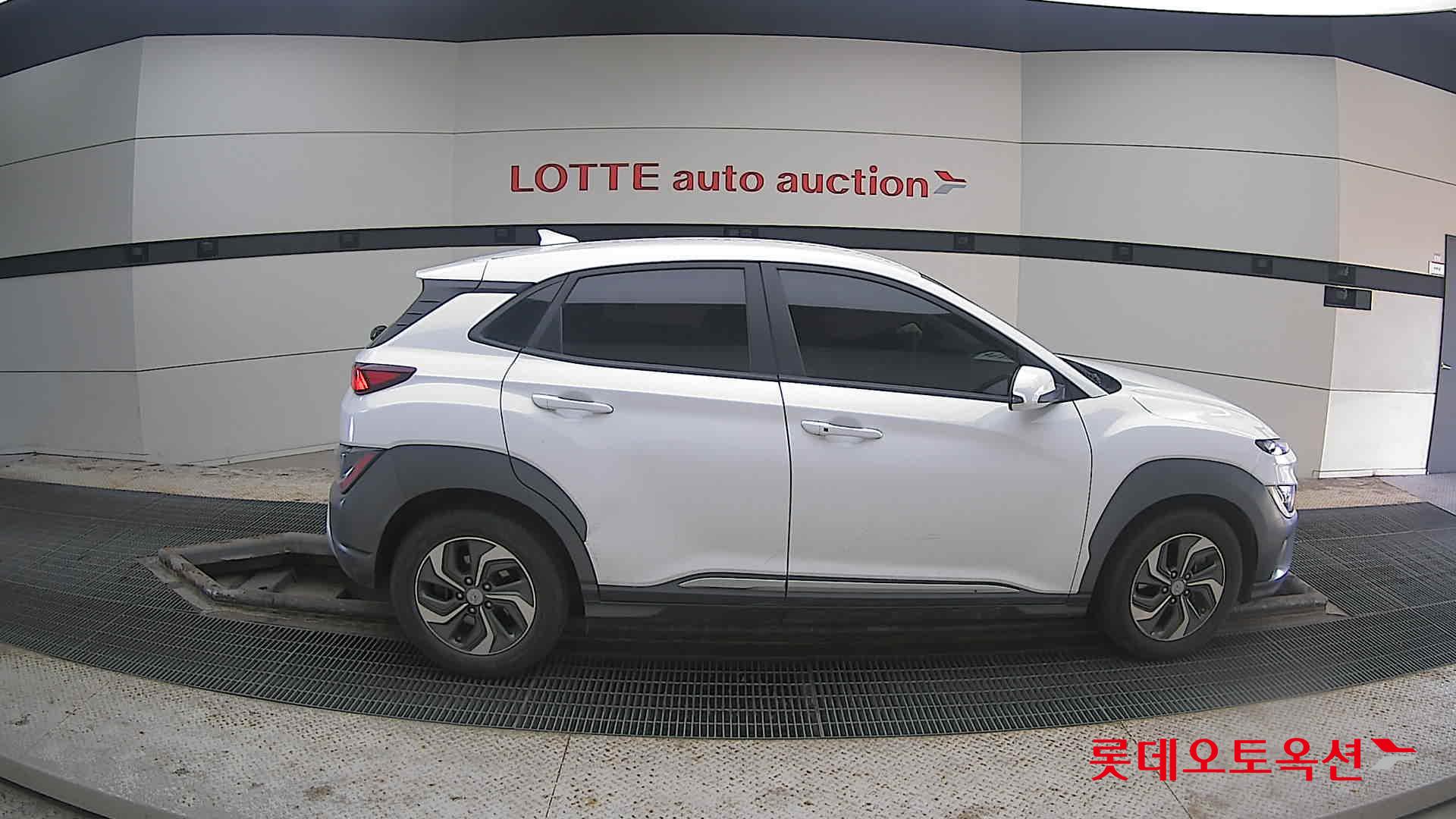 Hyundai Kona Hybrid 2021 Белый из Кореи, фото 3