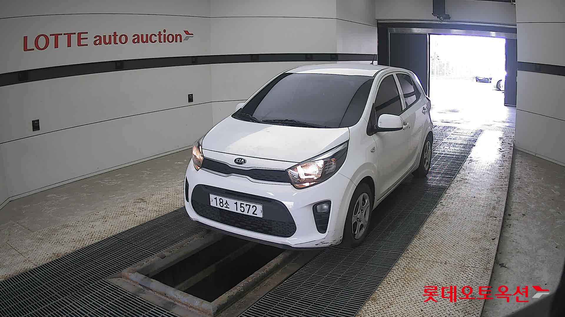 Kia Morning 2019 Белый из Кореи