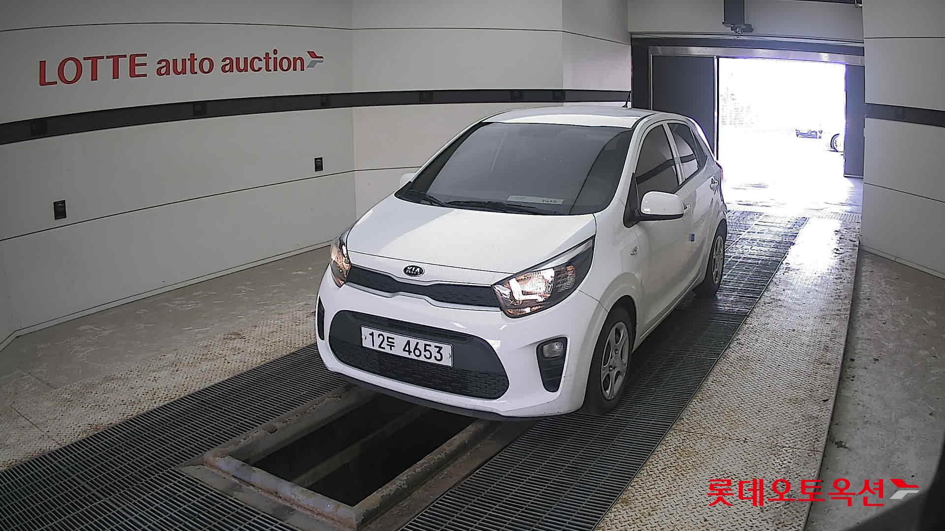 Kia Morning 2019 Белый из Кореи