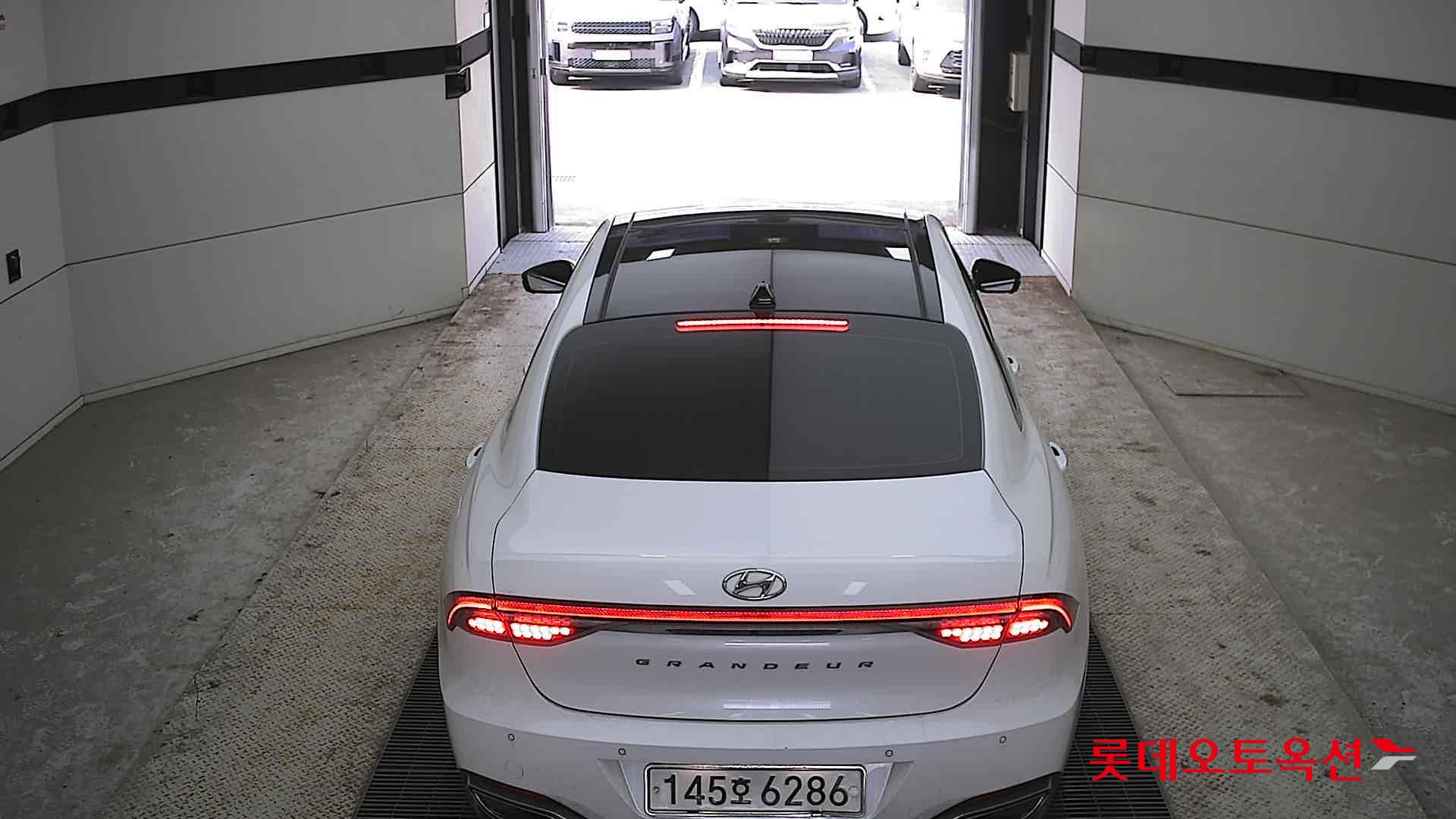 Hyundai Grandeur Hybrid 2020 Белый из Кореи, фото 5