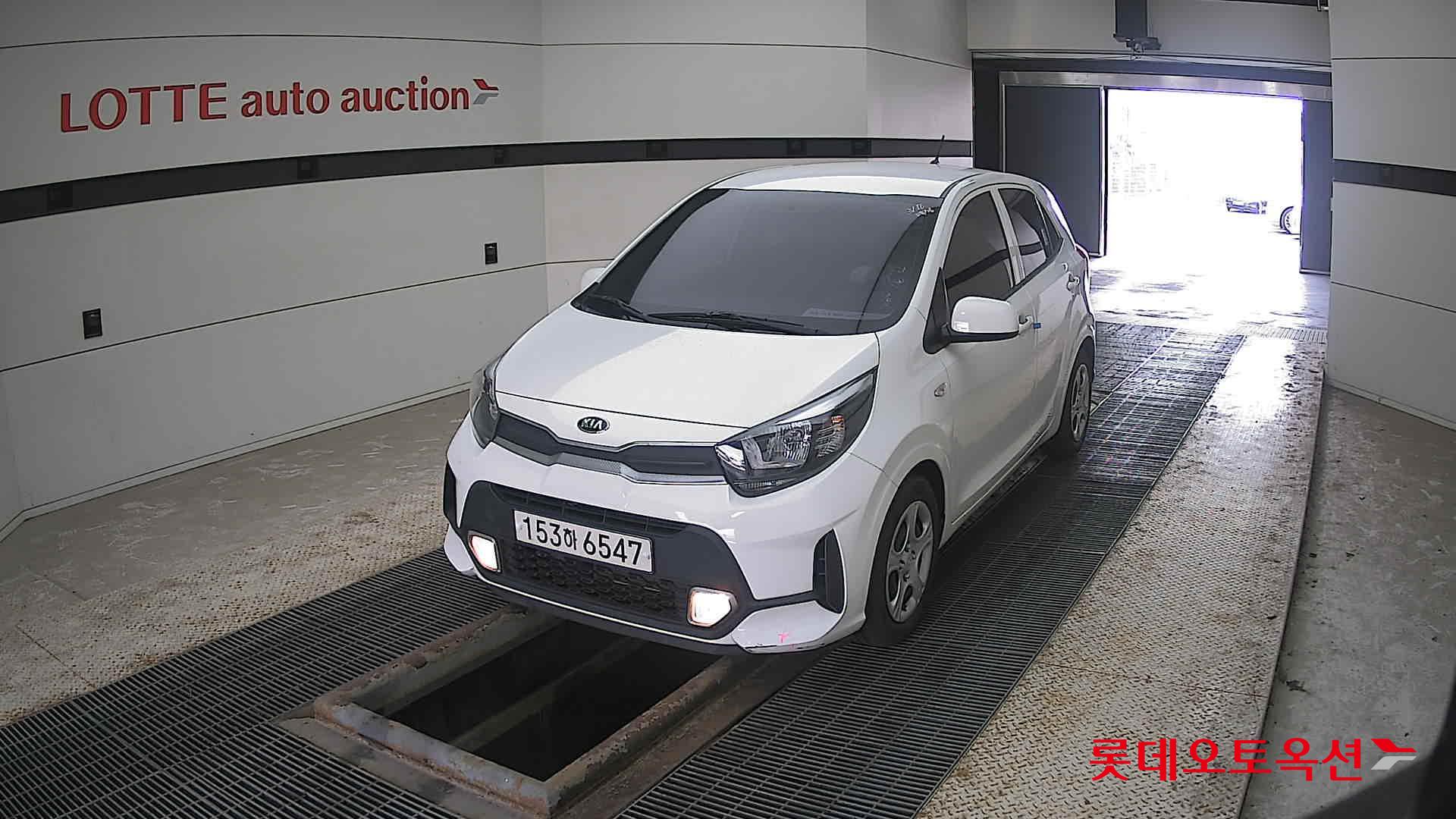 Kia Morning 2021 Clear White из Кореи