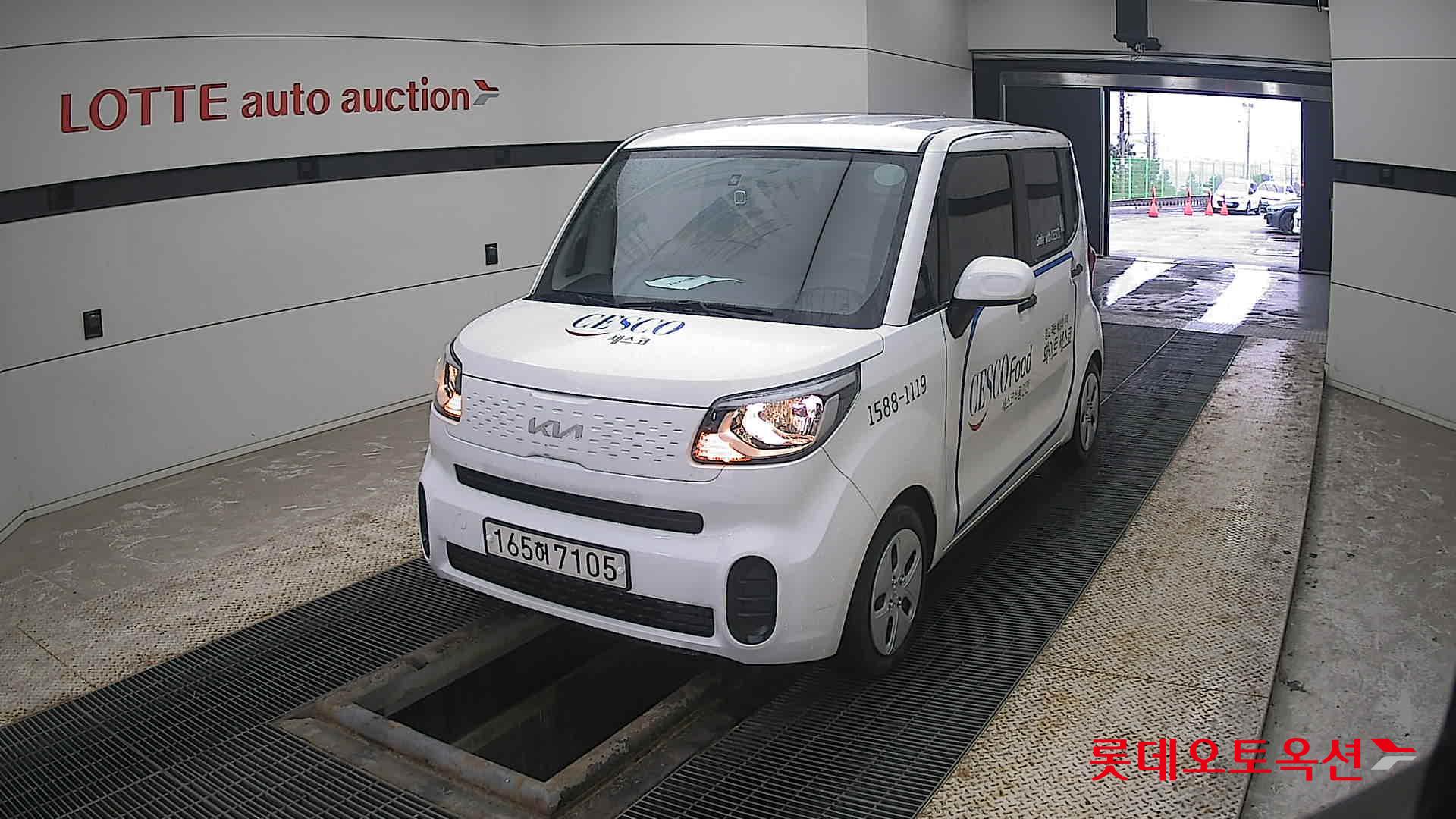 Kia Ray 2022 Clear White из Кореи