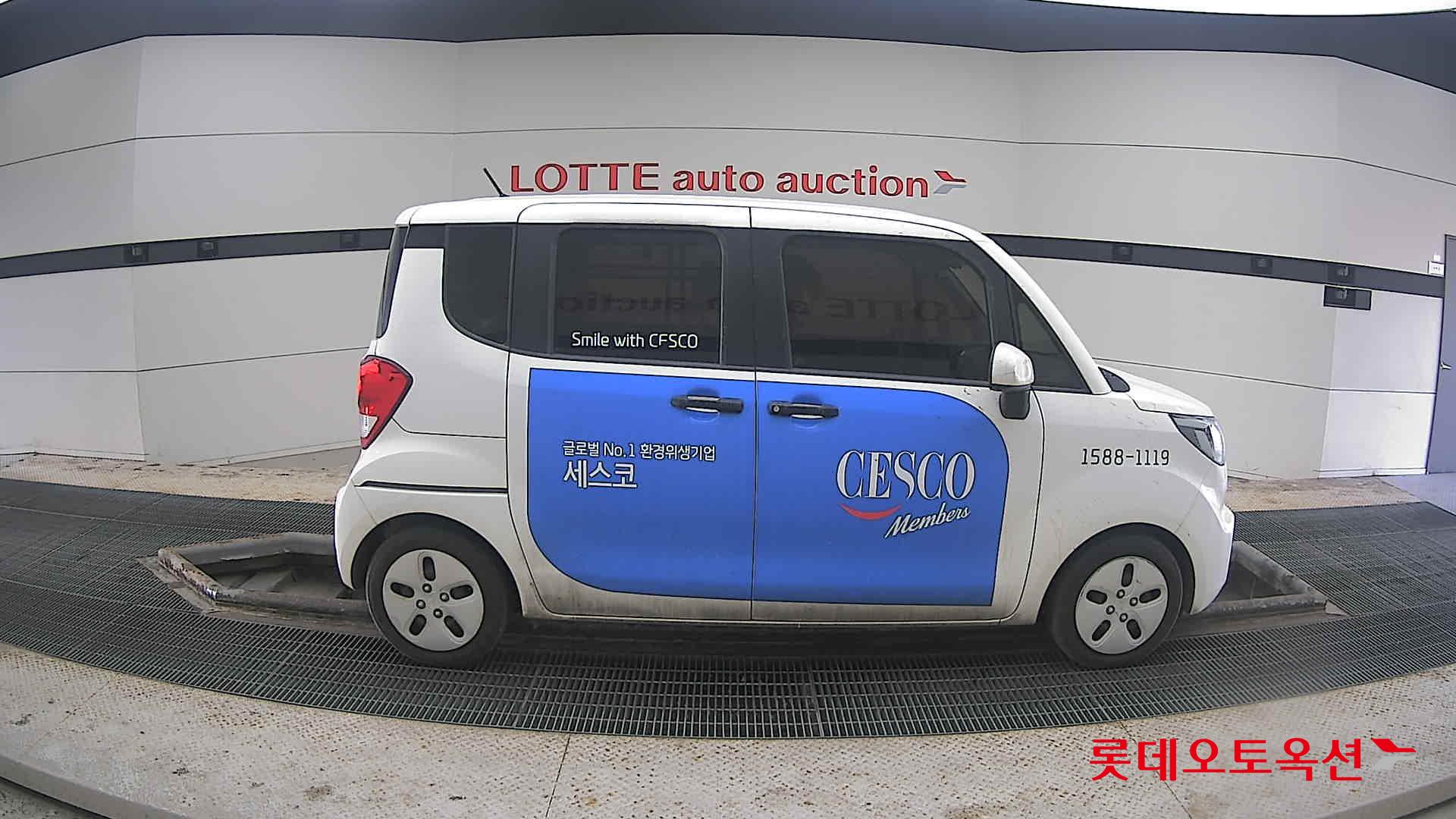 Kia Ray 2022 Clear White из Кореи, фото 3