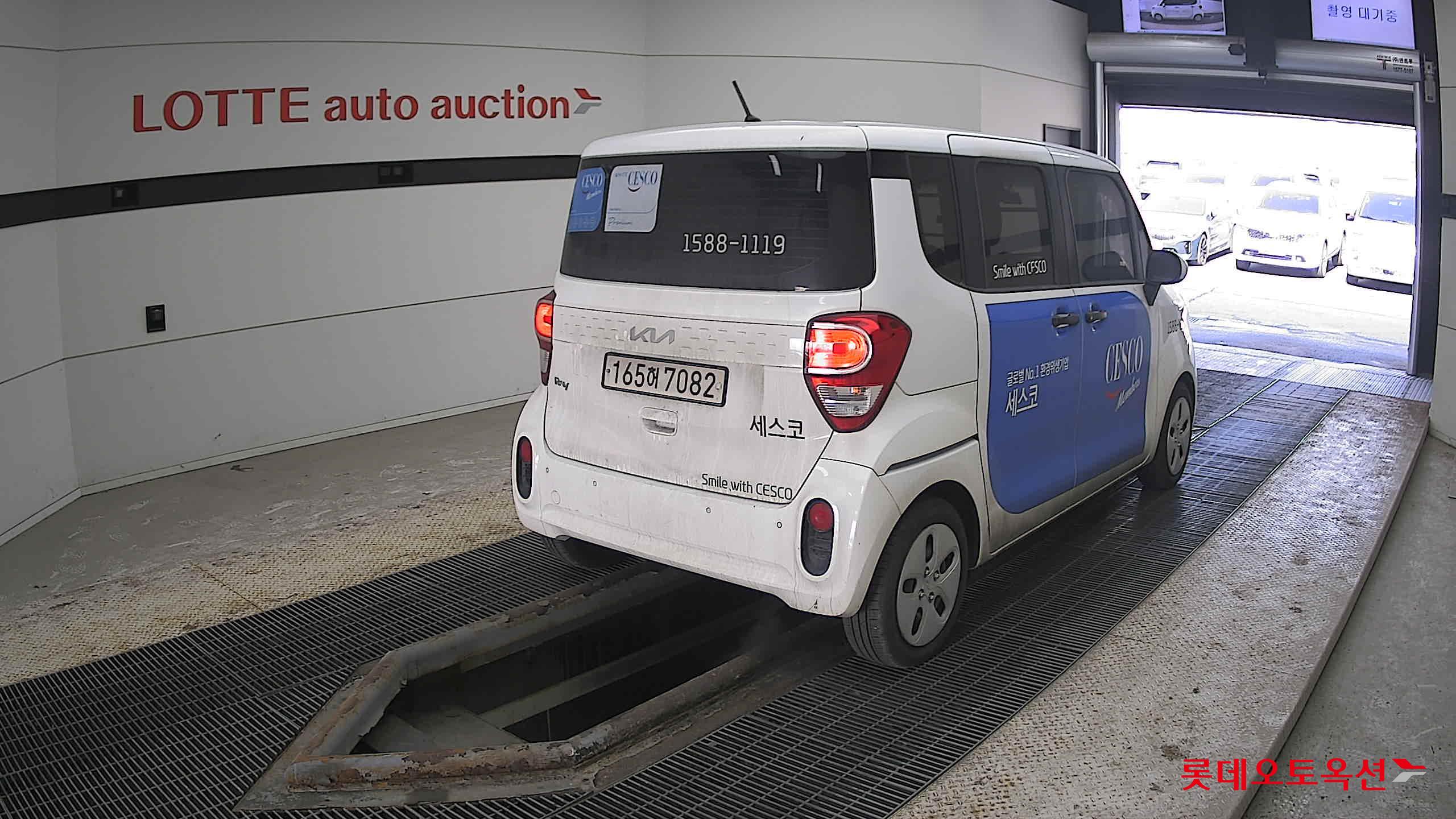 Kia Ray 2022 Clear White из Кореи, фото 4