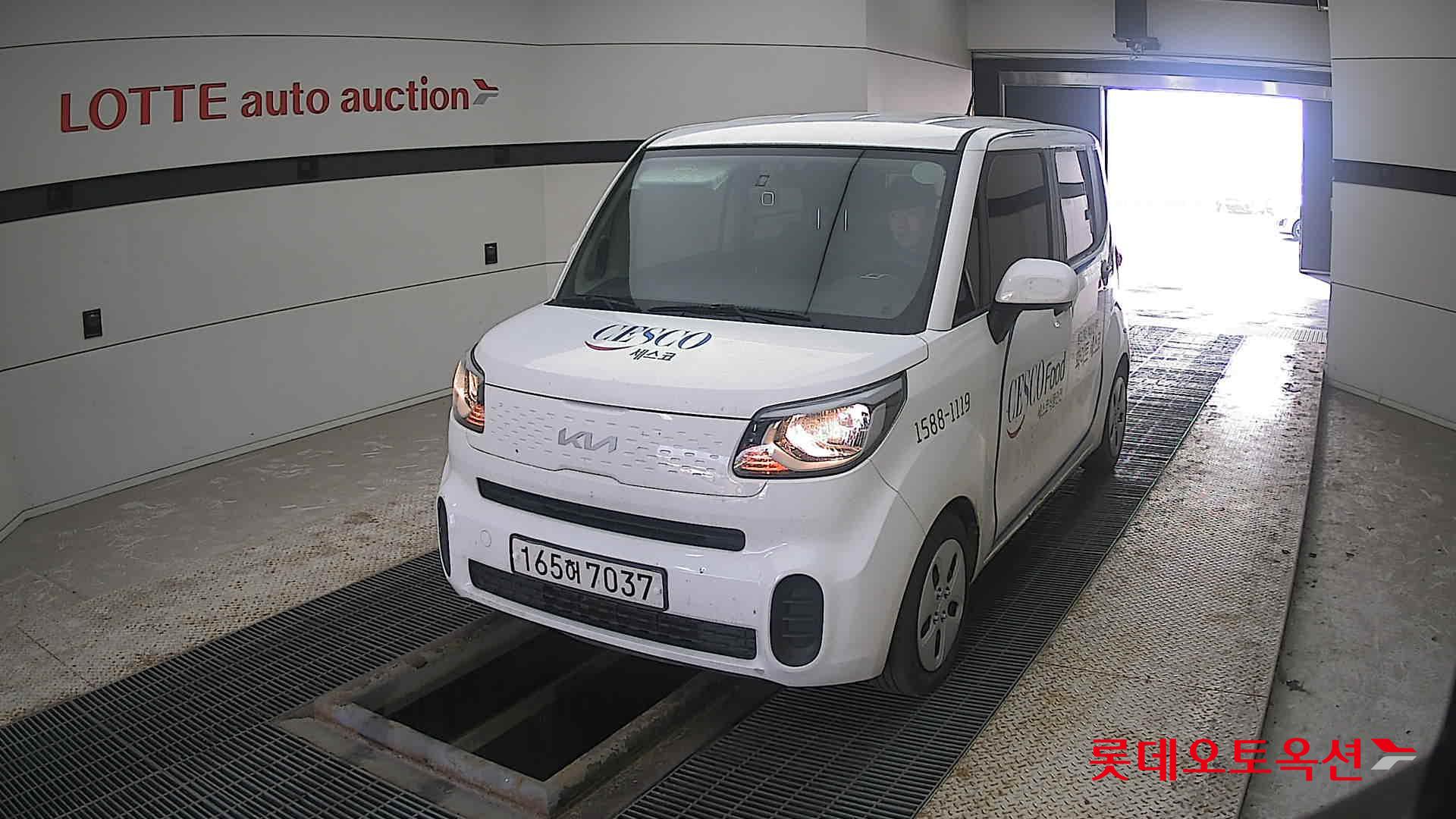 Kia Ray 2022 Clear White из Кореи