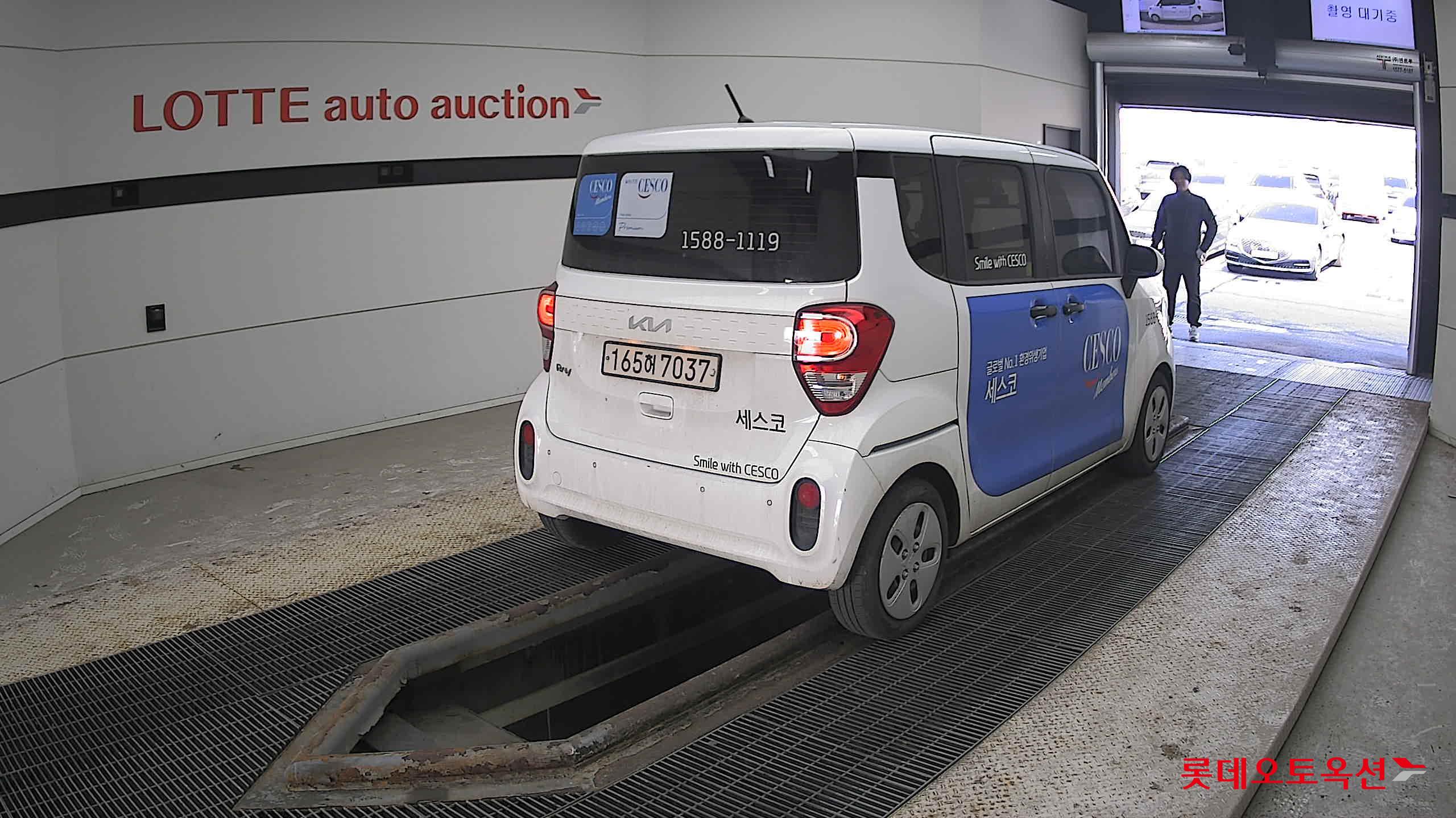 Kia Ray 2022 Clear White из Кореи, фото 4