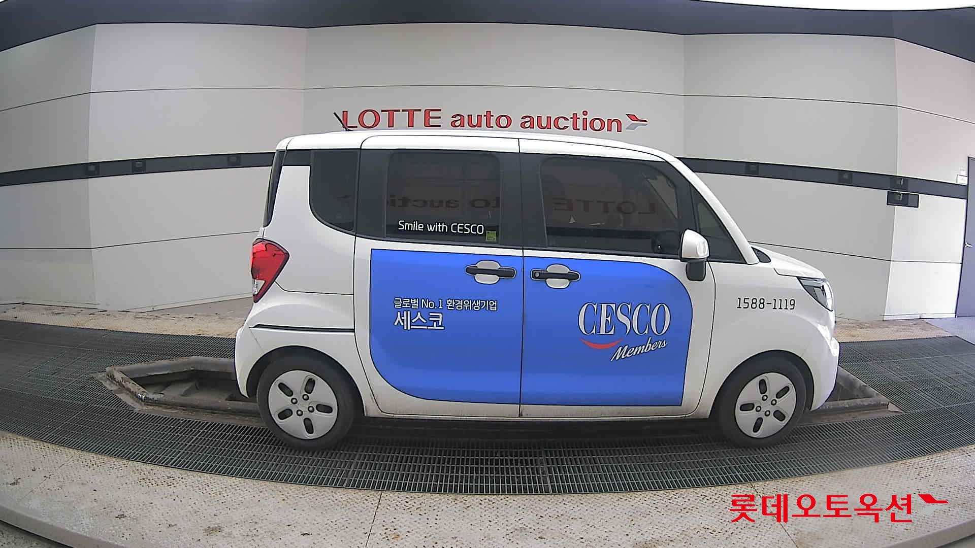 Kia Ray 2022 Clear White из Кореи, фото 3