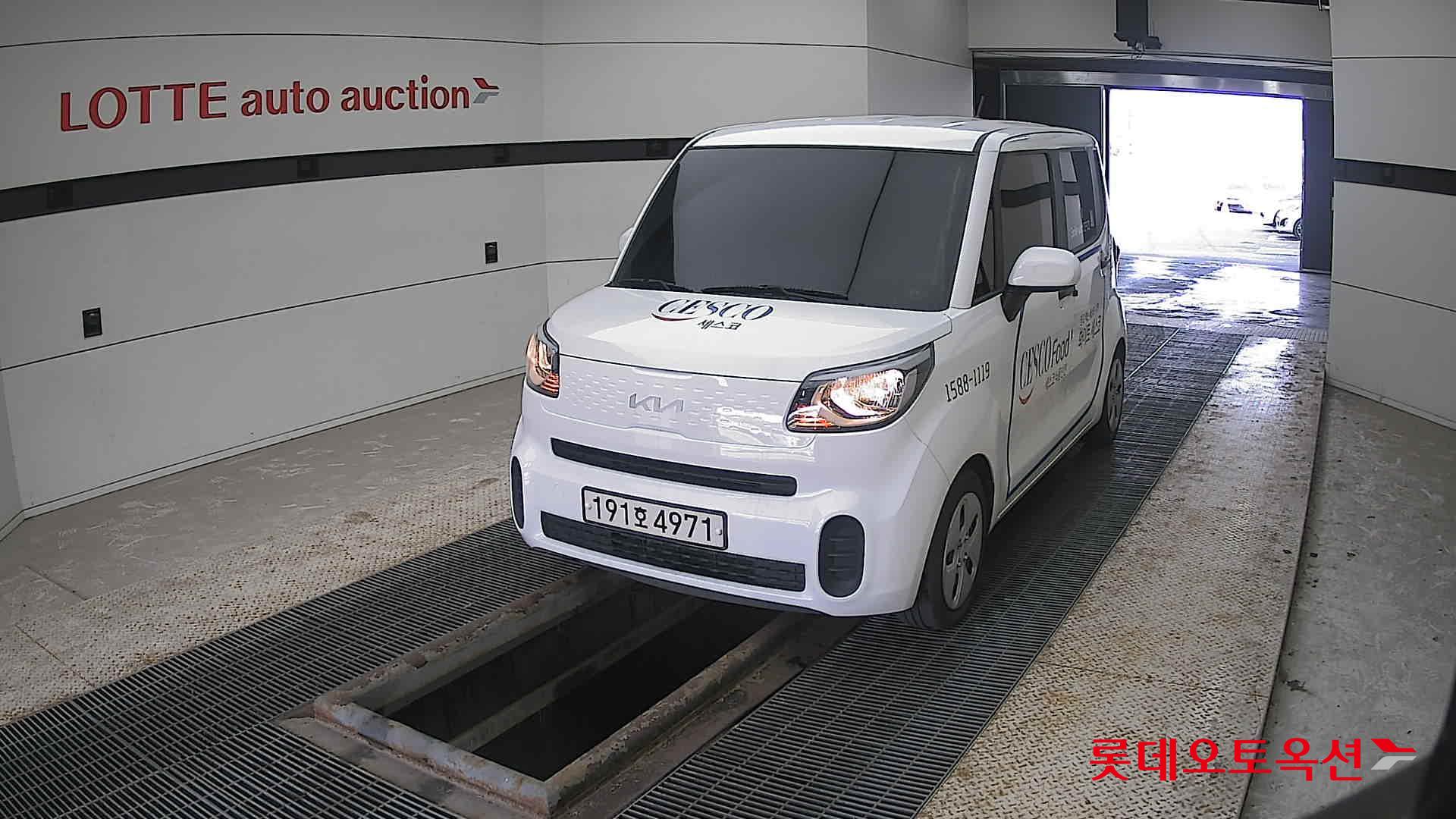 Kia Ray 2022 Clear White из Кореи