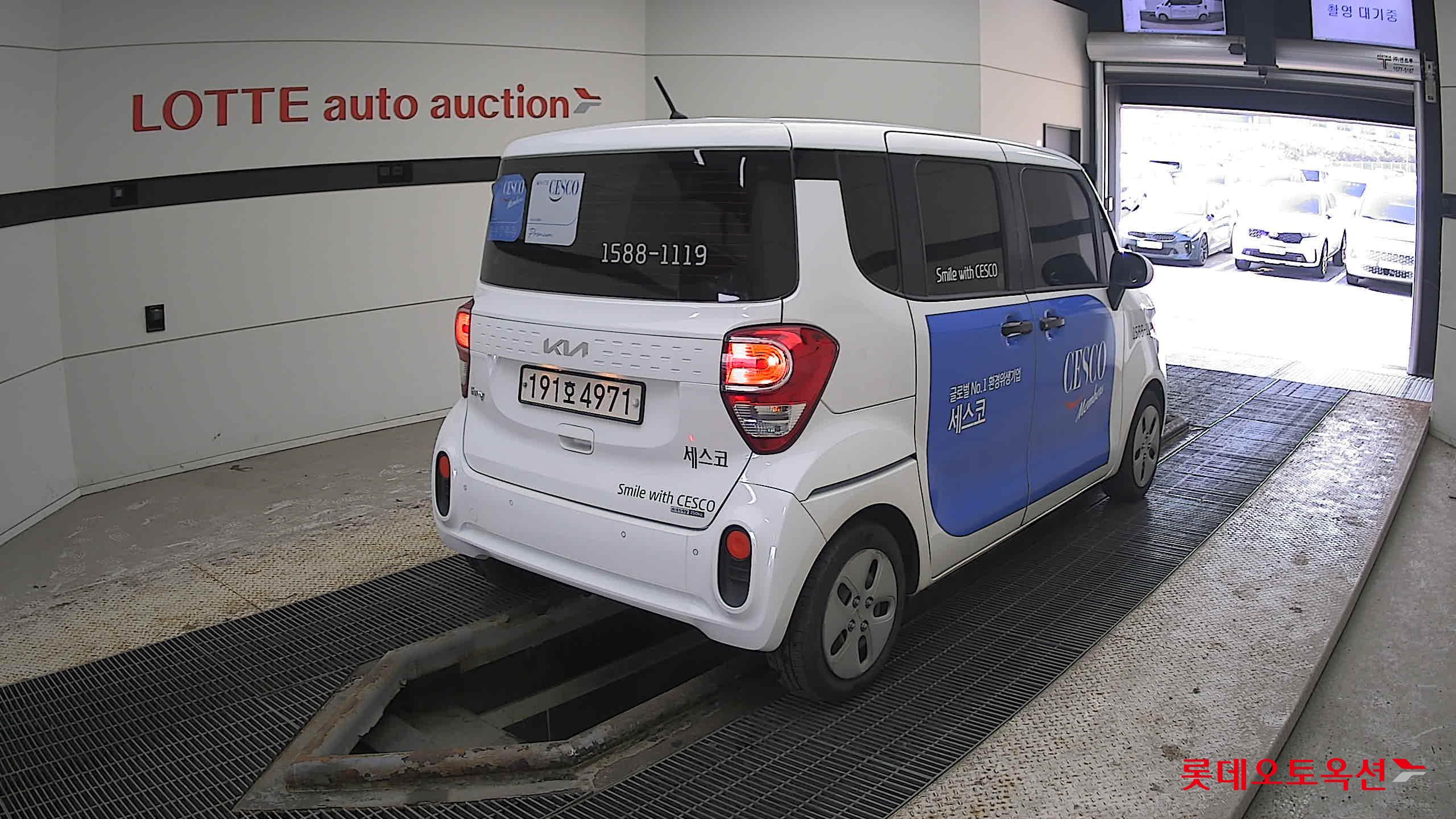 Kia Ray 2022 Clear White из Кореи, фото 4