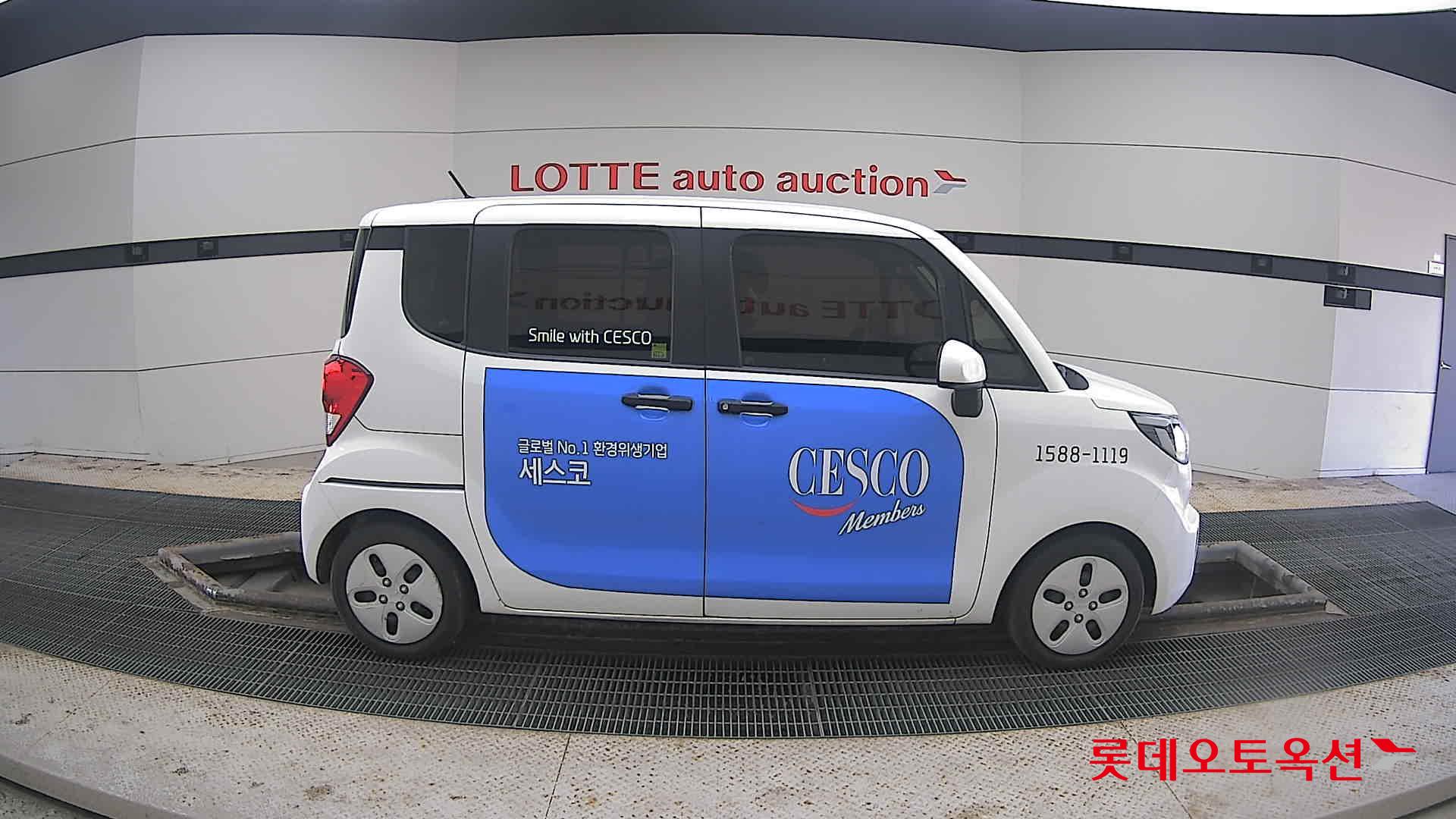 Kia Ray 2022 Clear White из Кореи, фото 3