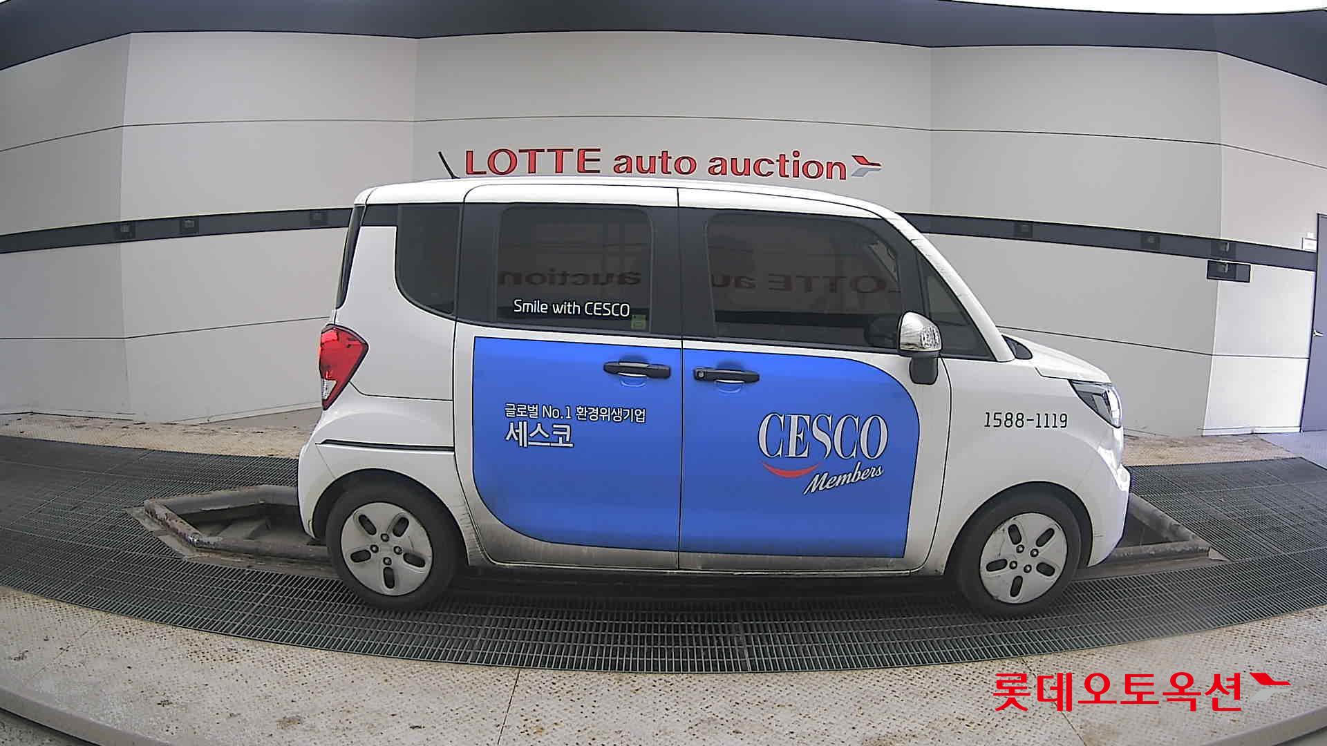 Kia Ray 2022 Clear White из Кореи, фото 3