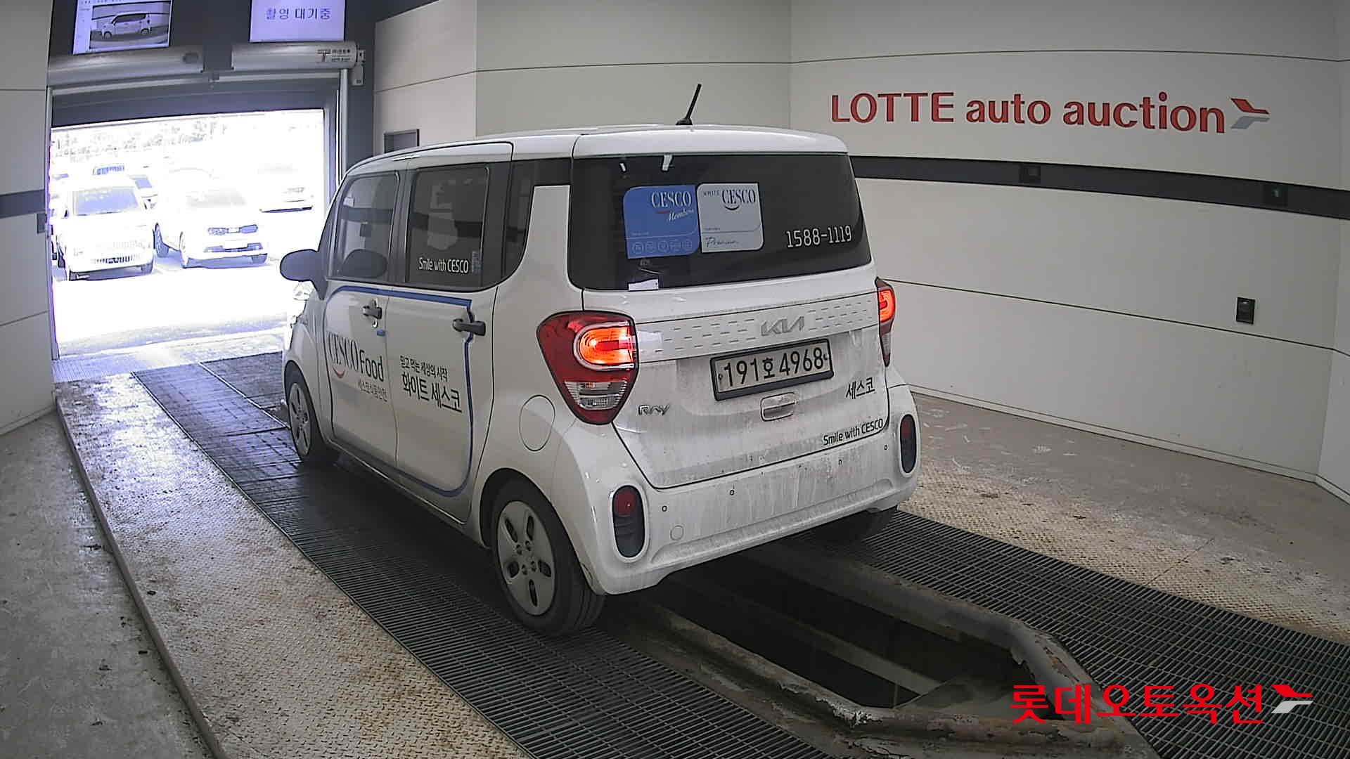 Kia Ray 2022 Clear White из Кореи, фото 6